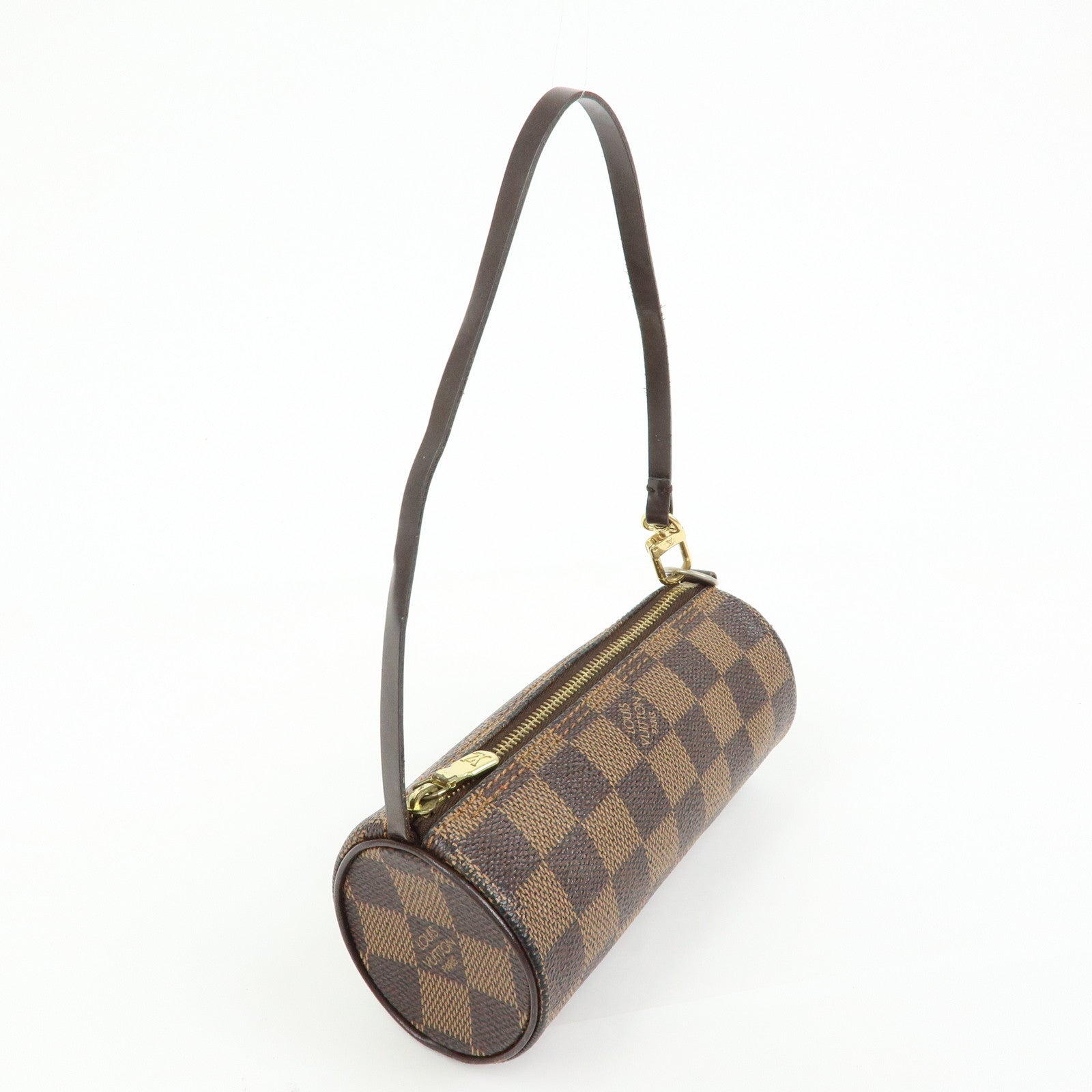 Louis Vuitton Damier Ebene Mini Pouch for Papillon Bag Brown