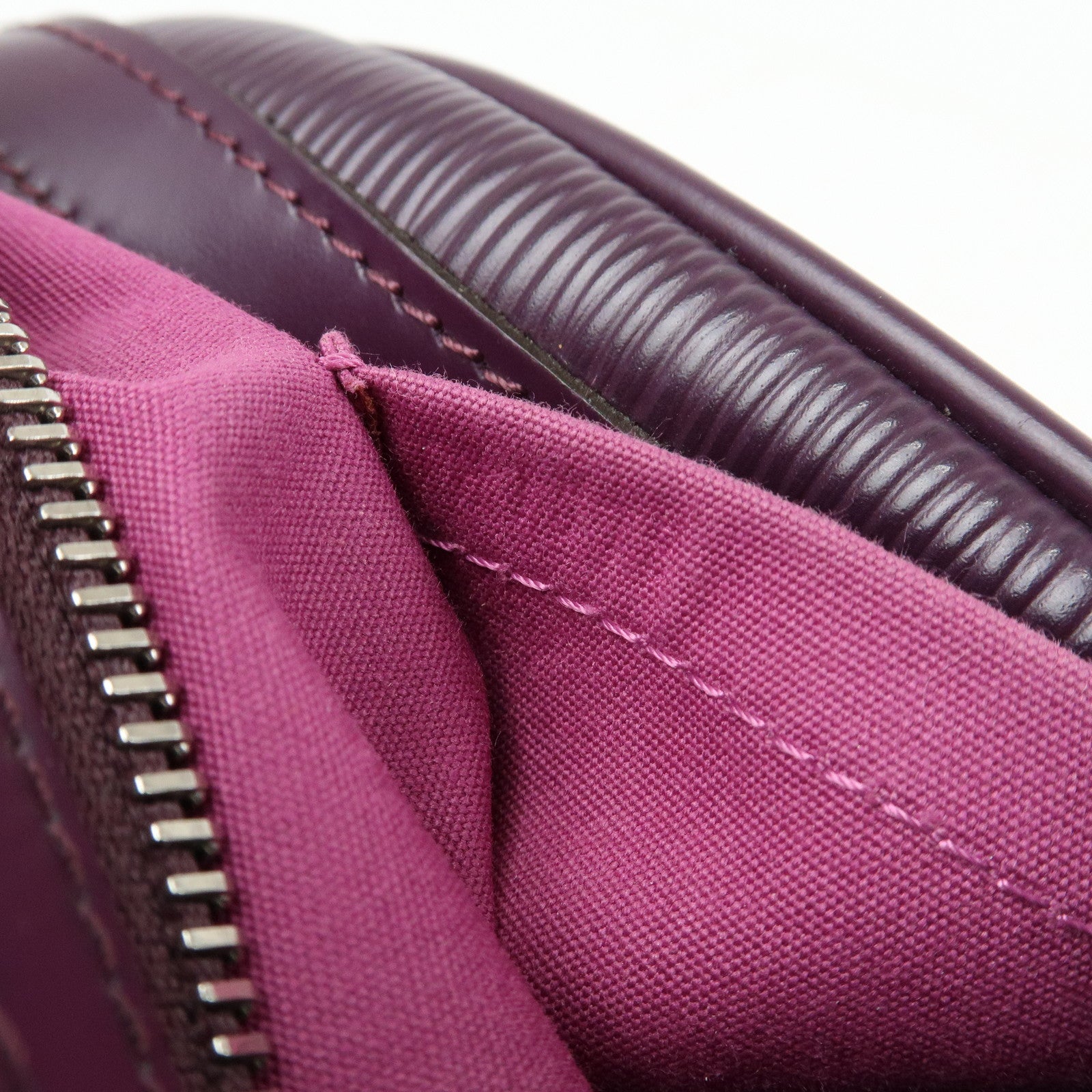 Louis Vuitton Epi Bowling Montaigne GM Hand Bag Cassis M5931K