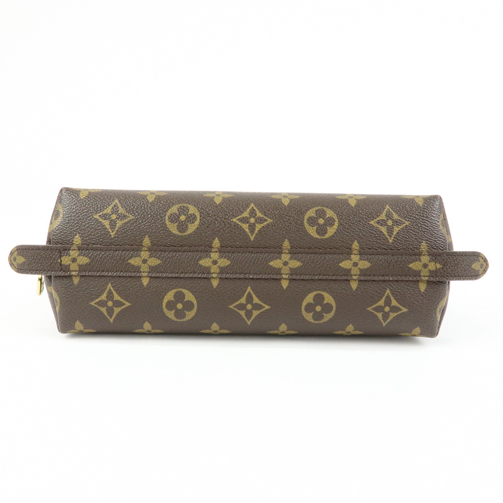 Louis Vuitton Monogram Trousse Demi Ronde Cosmetic Pouch M47520