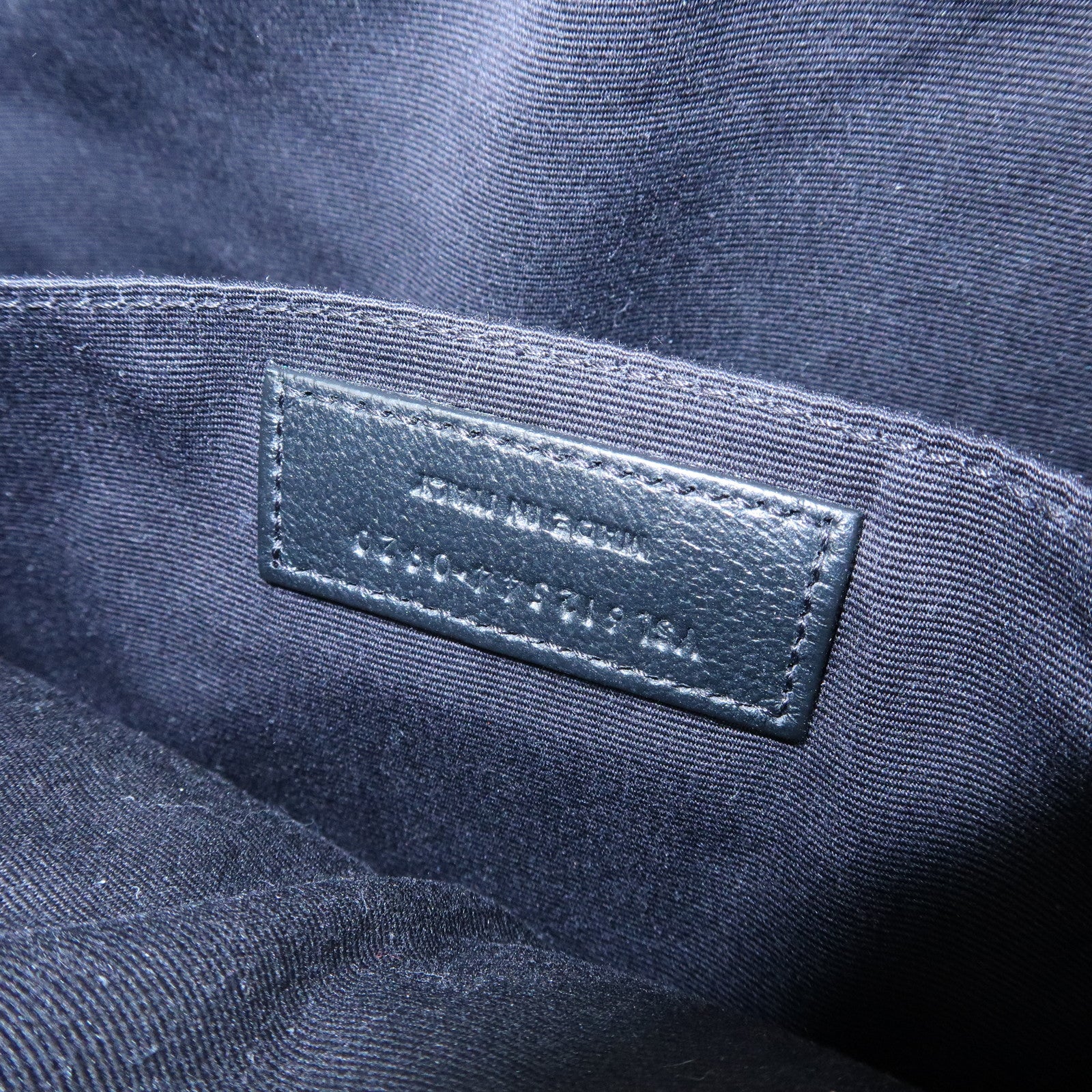 SAINT LAURENT PARIS Cassandra Shoulder Crossbody Bag Black 612544