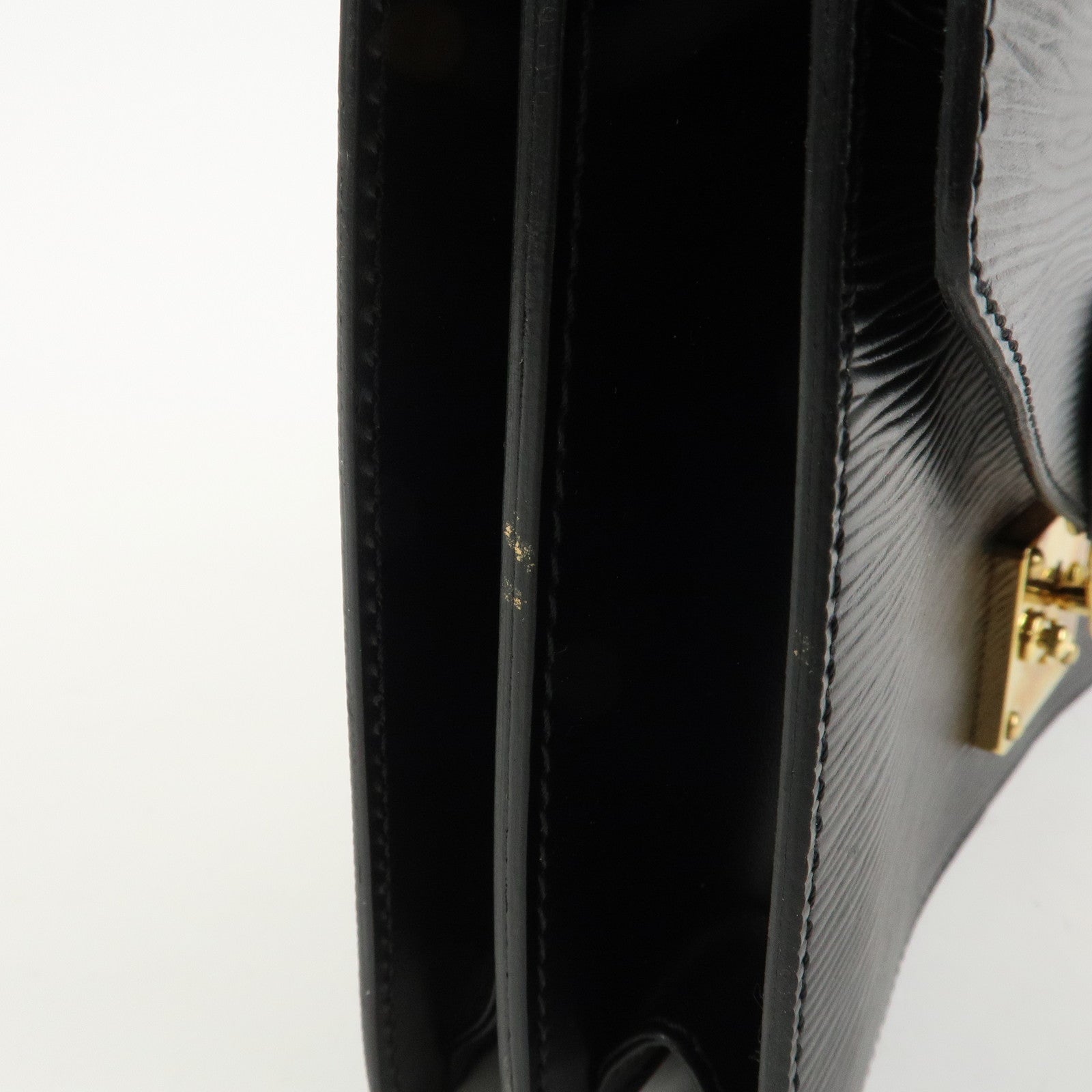 Louis Vuitton Epi Concorde Leather Hand Bag Noir Black M52132