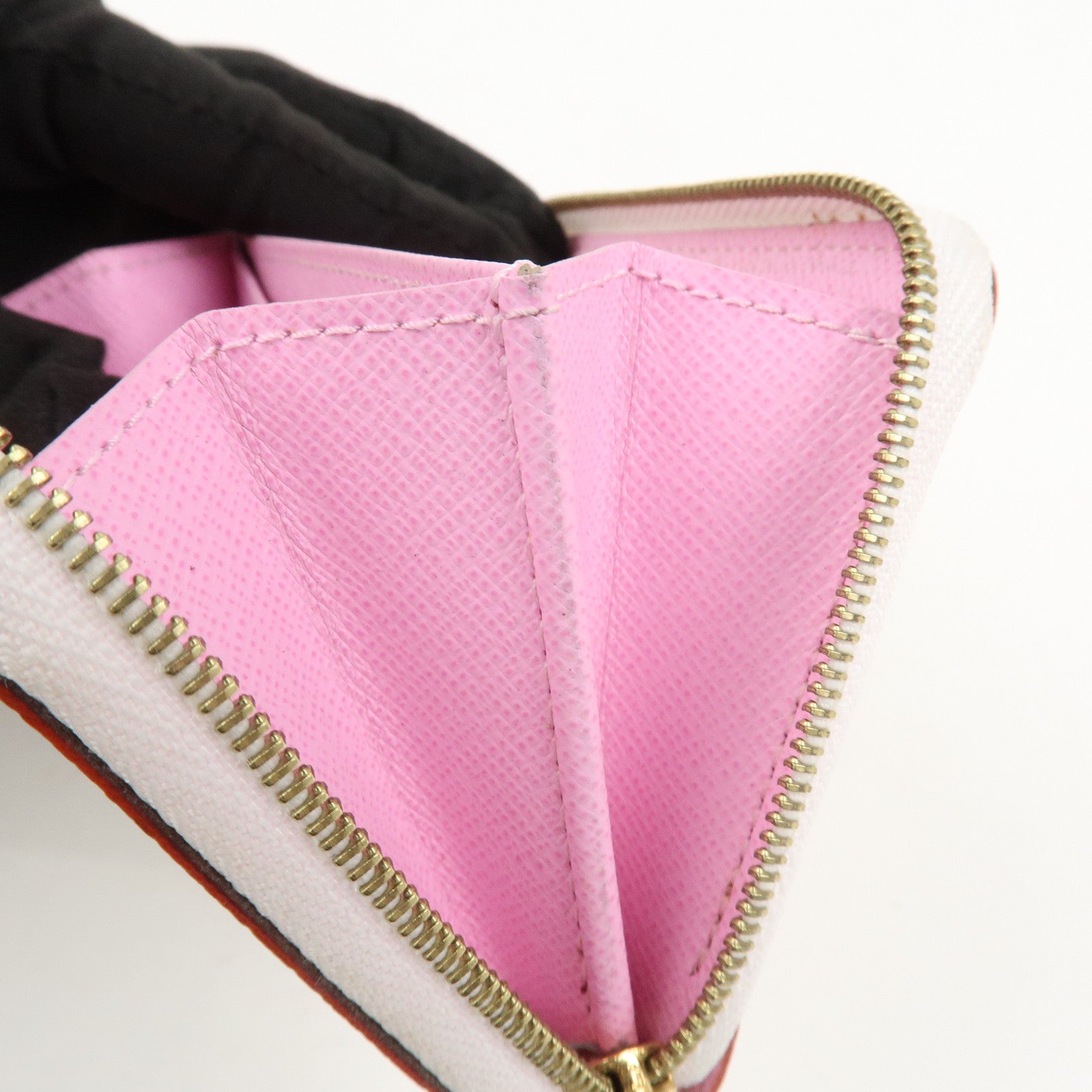 Louis Vuitton Monogram Multicolor Zippy Coin Purse Blanc M93741