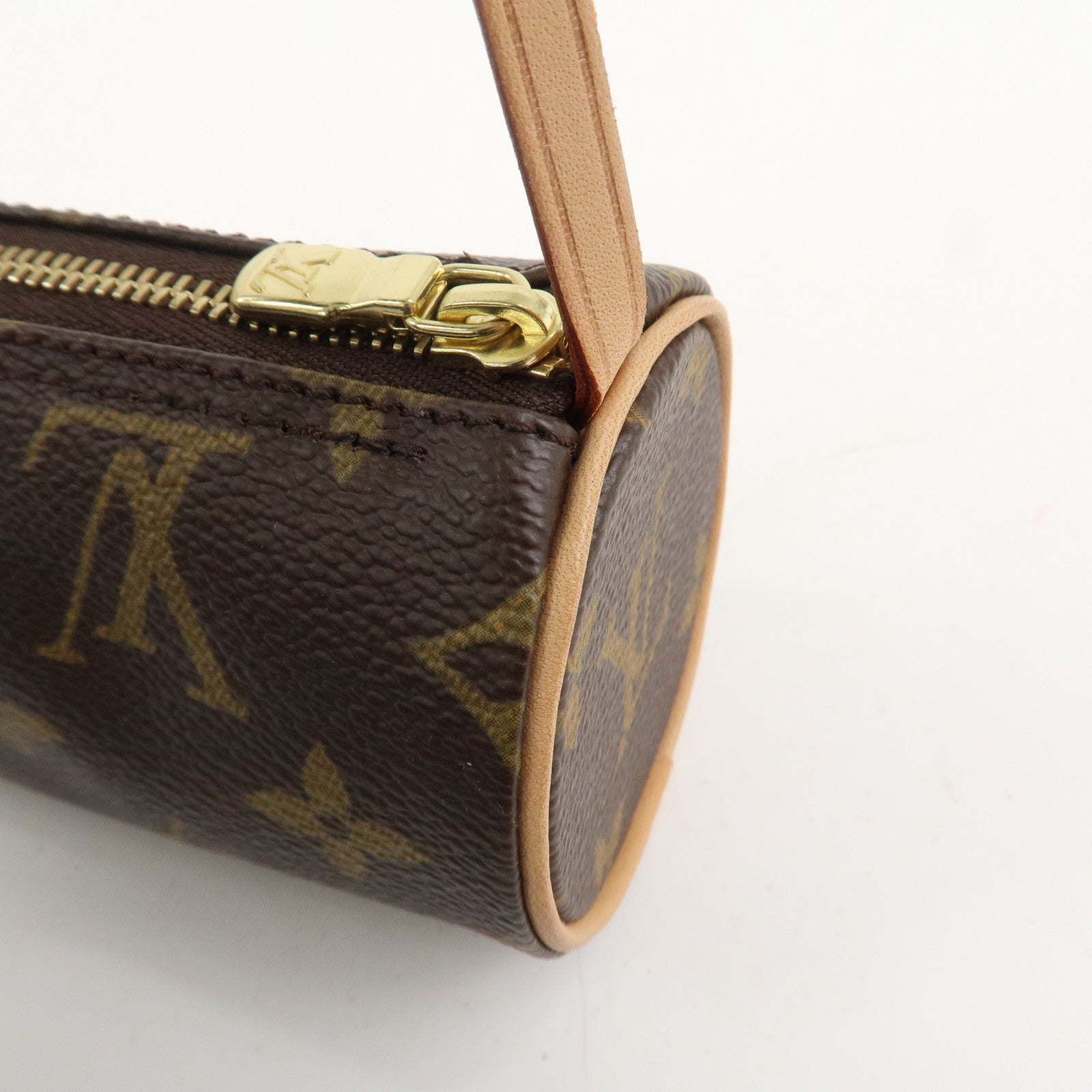 Louis Vuitton Monogram Mini Pouch for Papillon Bag Brown