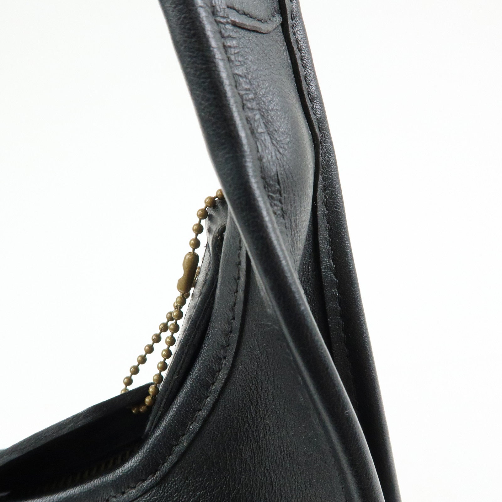COACH Ergo Leather Shoulder Bag Hand Bag Black