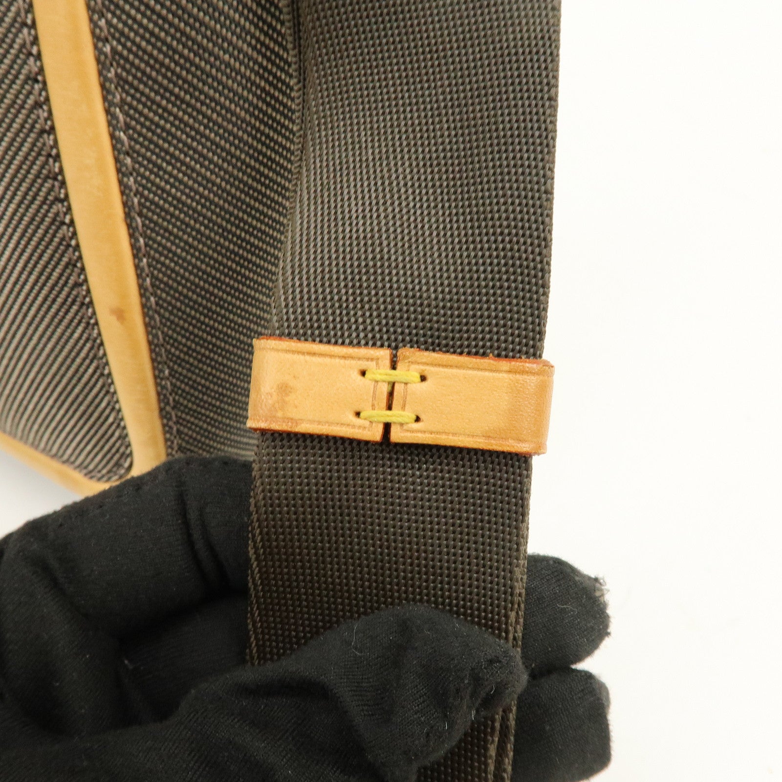 Louis Vuitton Damier Geant Citadin Shoulder Bag Terre M93040