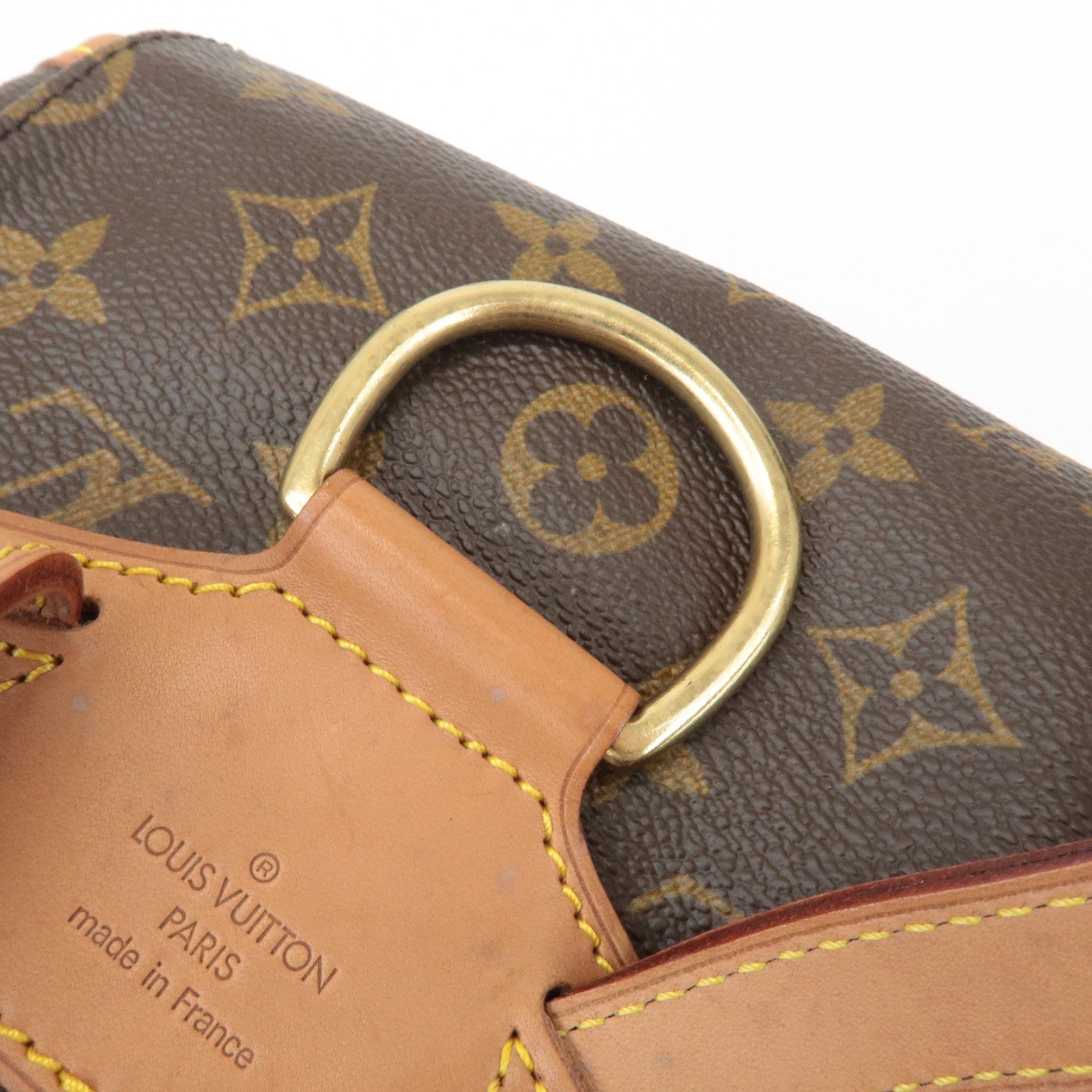 Louis Vuitton Monogram Montsouris MM Backpack Brown M51136