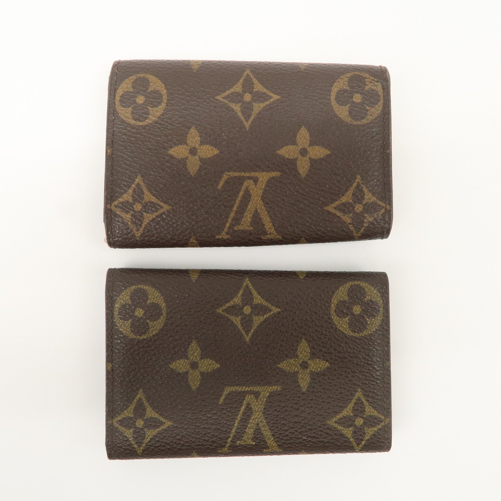 Louis Vuitton Monogram Set of 2 Multicles 6 Key Case Brown M62630 Used
