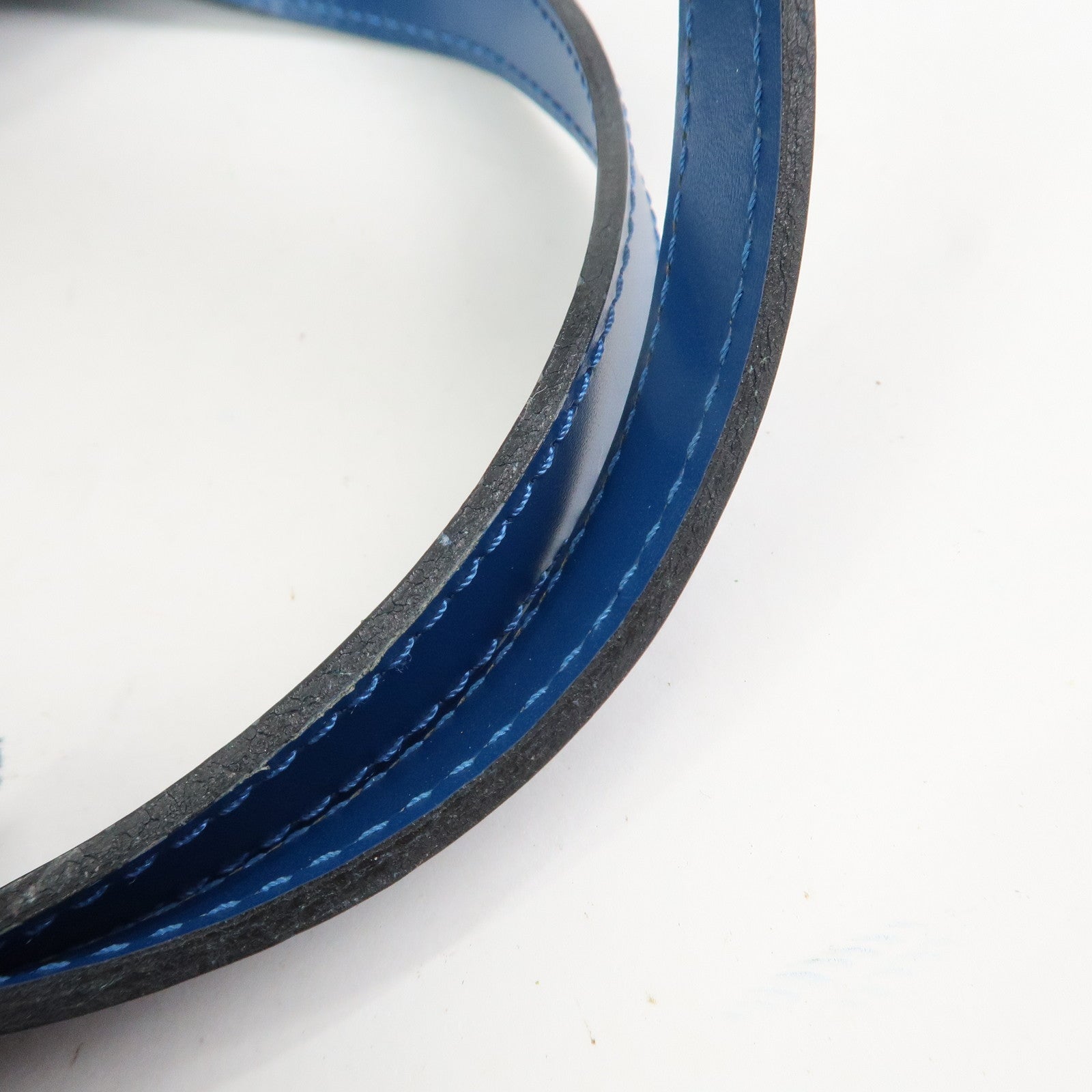 Louis Vuitton Epi Soufflot Shoulder Bag Hand Bag Toledo Blue M52225