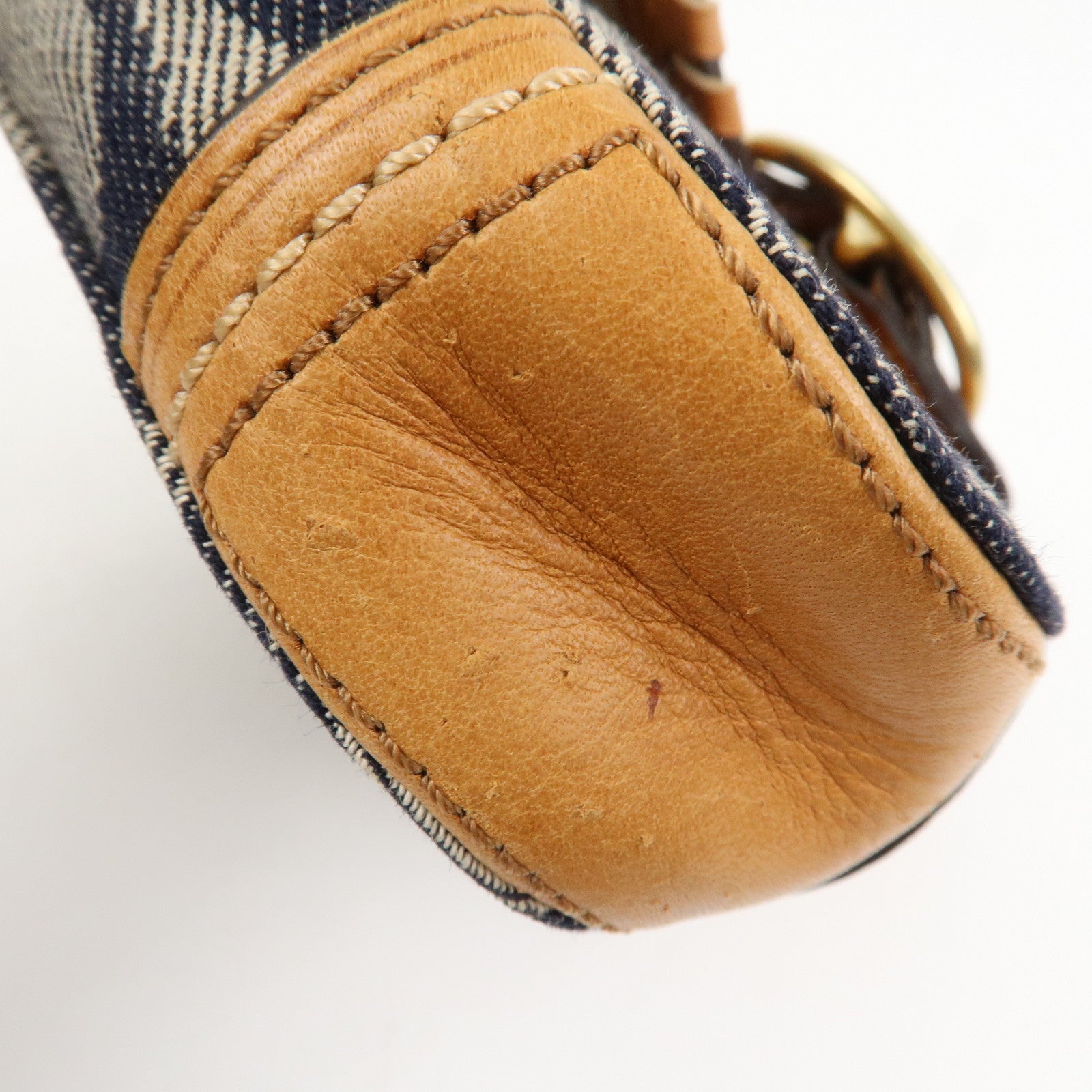 COACH Set Of 3 Leather Canvas Hand Bag Shoulder bag Red Navy White