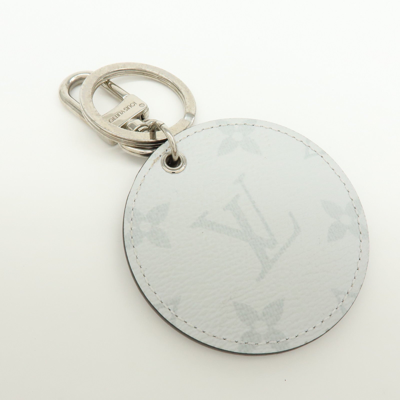 Louis Vuitton Monogram Porte Cles Round Bag Charm Key Holder M68301