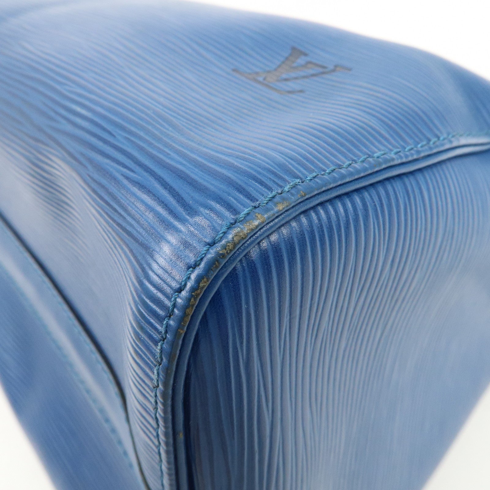 Louis Vuitton Epi Speedy 25 Hand Bag Boston Bag Toledo Blue M43015