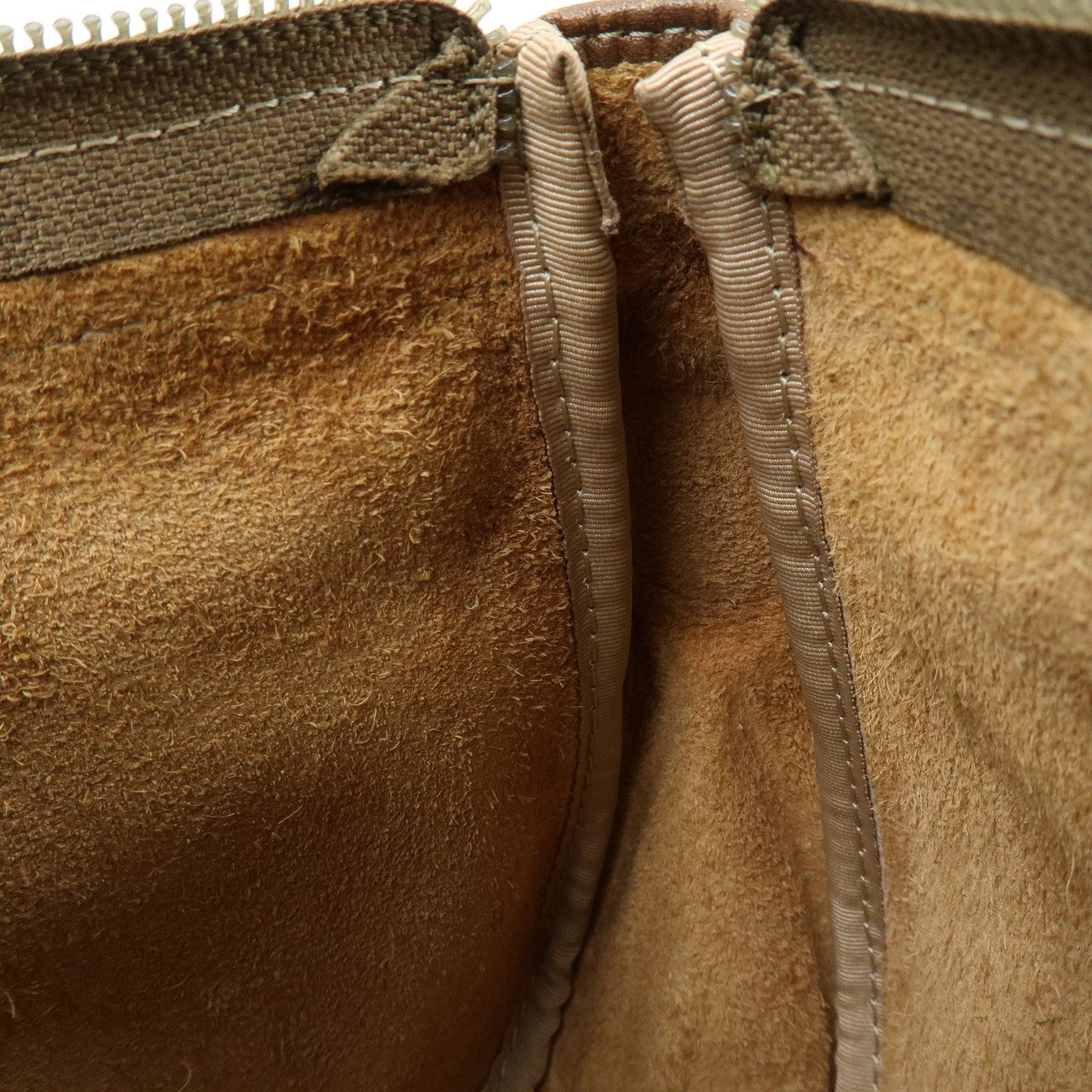 LOEWE Anagram Leather Shoulder Bag Crossbody Bag Brown