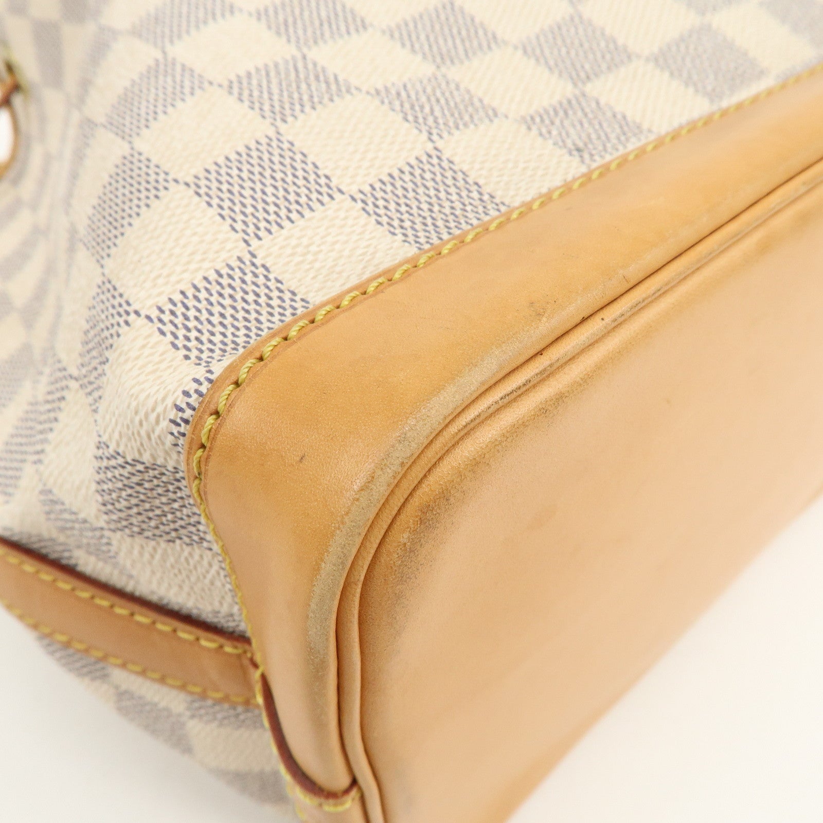Louis Vuitton Damier Azur Canvas Leather Noe BB Shoulder Bag N41220