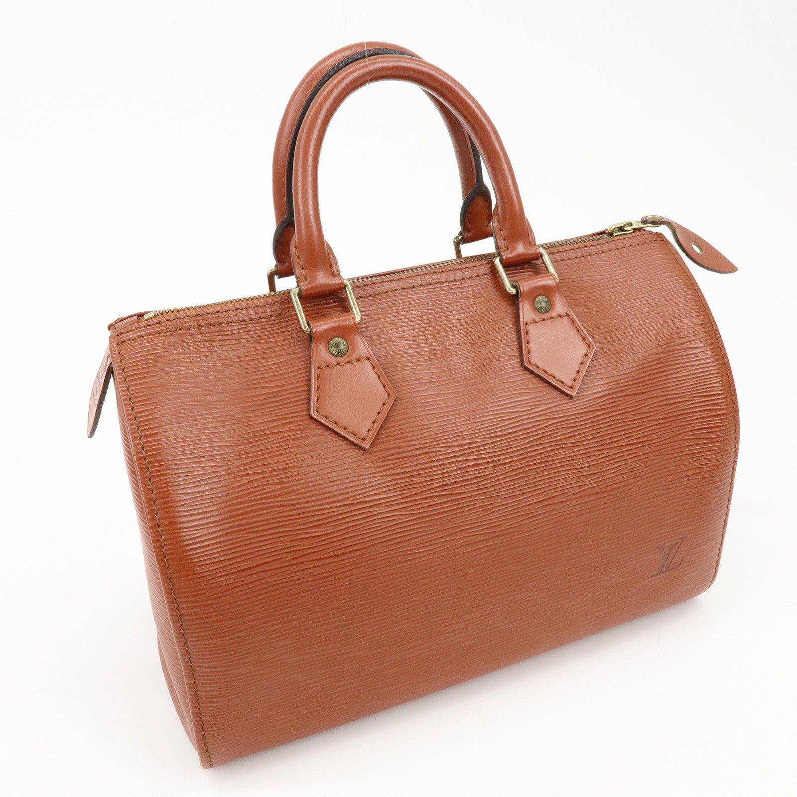 Louis Vuitton Epi Speedy 25 Hand Boston Bag Kenya Brown M43013