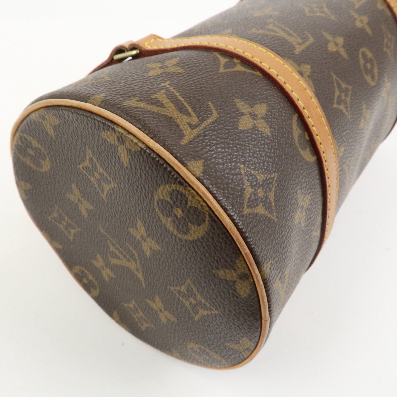 Louis Vuitton Monogram Papillon 26 Hand Bag Brown M51386