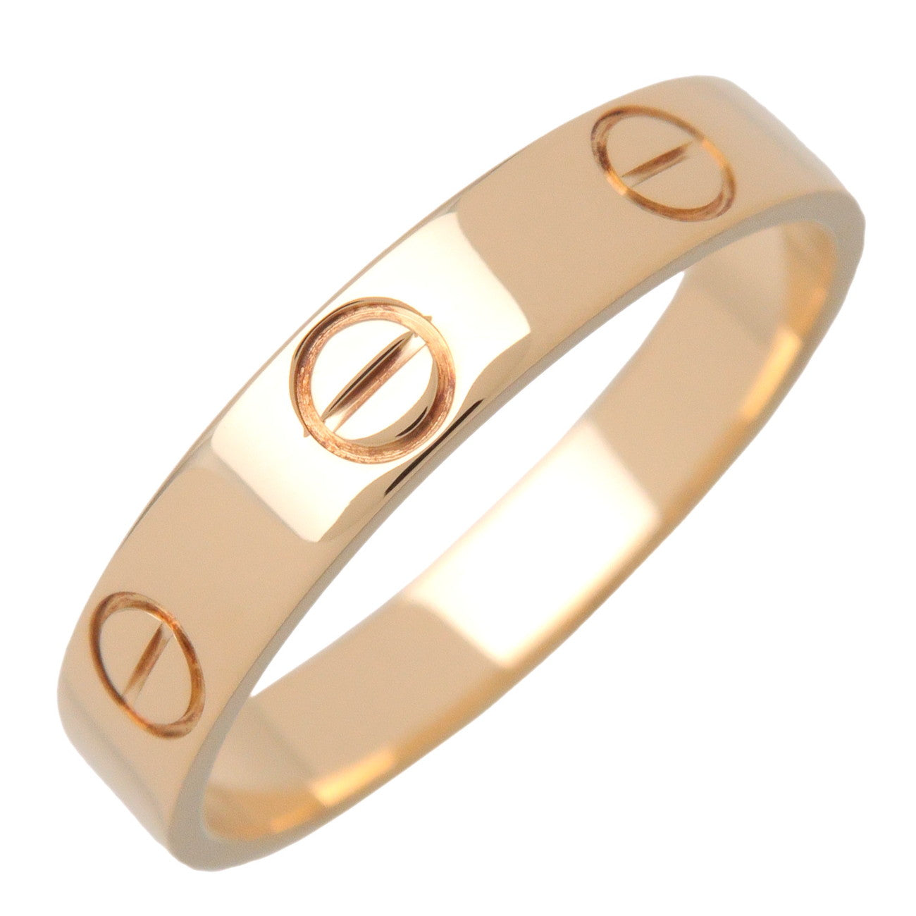 Cartier Mini Love Ring K18 750YG Yellow Gold #52 US6.5 B4085000