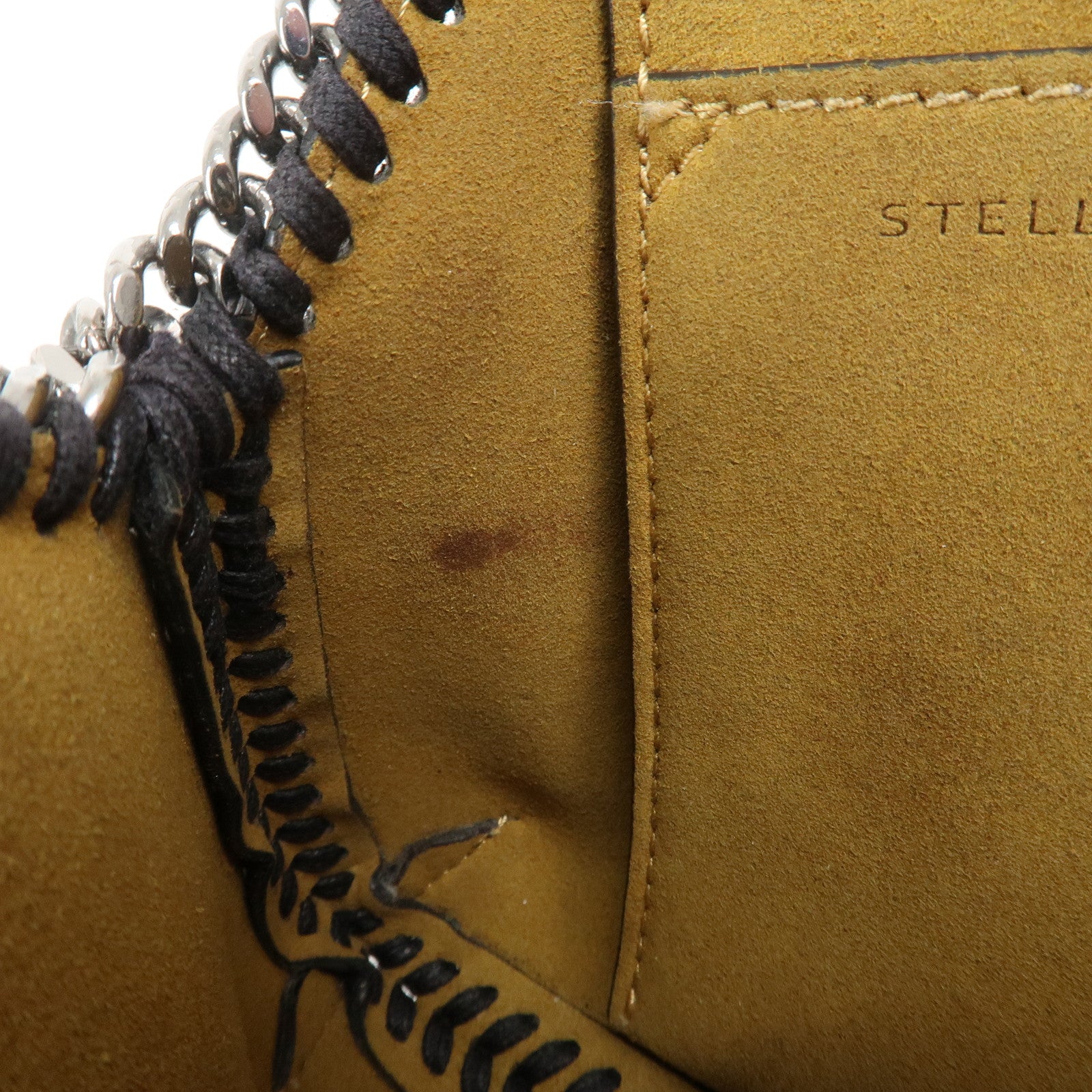 STELLA MCCARTNEY Falabella Polyester 2Way Bag Hand Bag Black