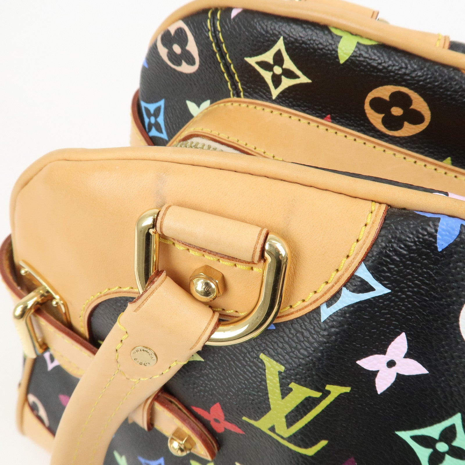 Louis Vuitton Monogram Multicolor Claudia Hand Bag M40194