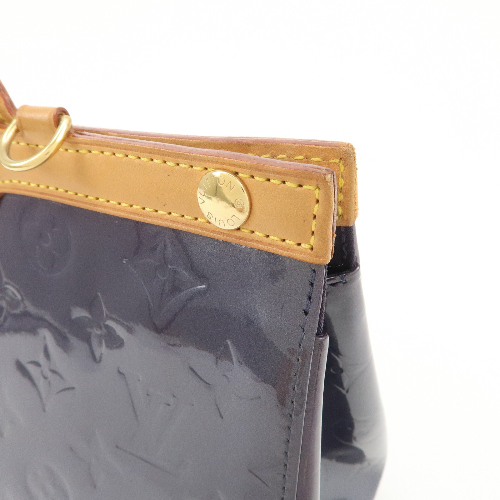 Louis Vuitton Monogram Vernis Roxbury Drive 2WAY Bag Indigo M91373
