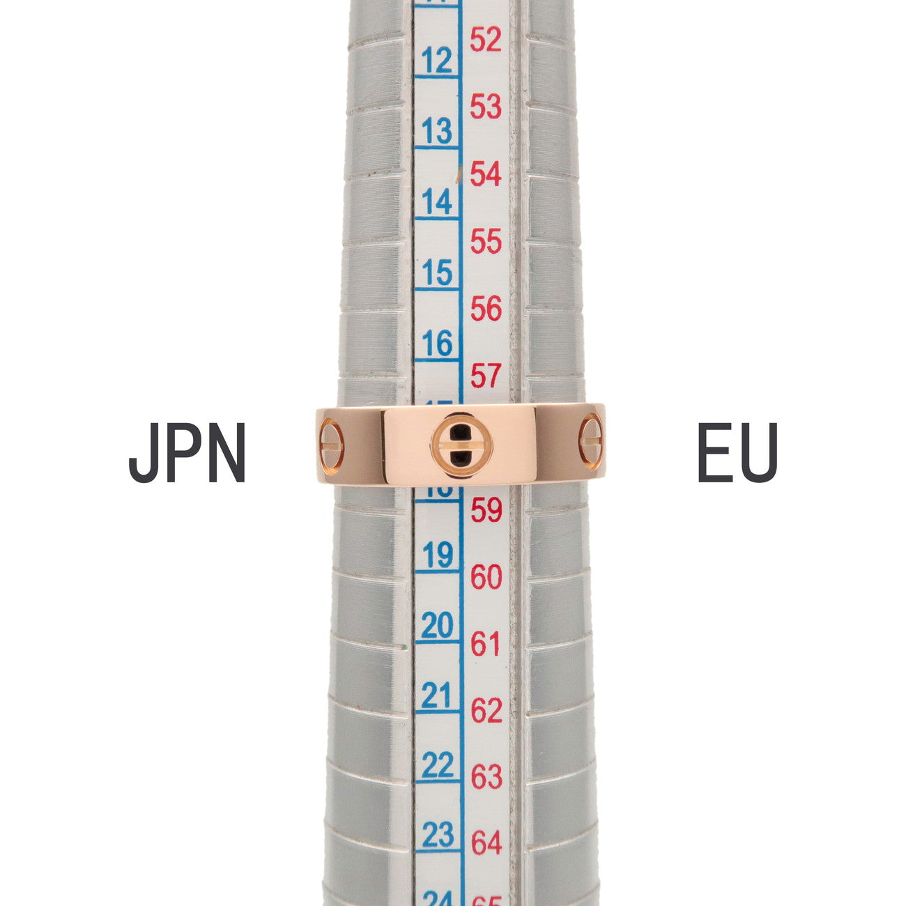 Cartier Love Ring K18 750PG #58 Rose Gold US8.5 EU58 HK18.5