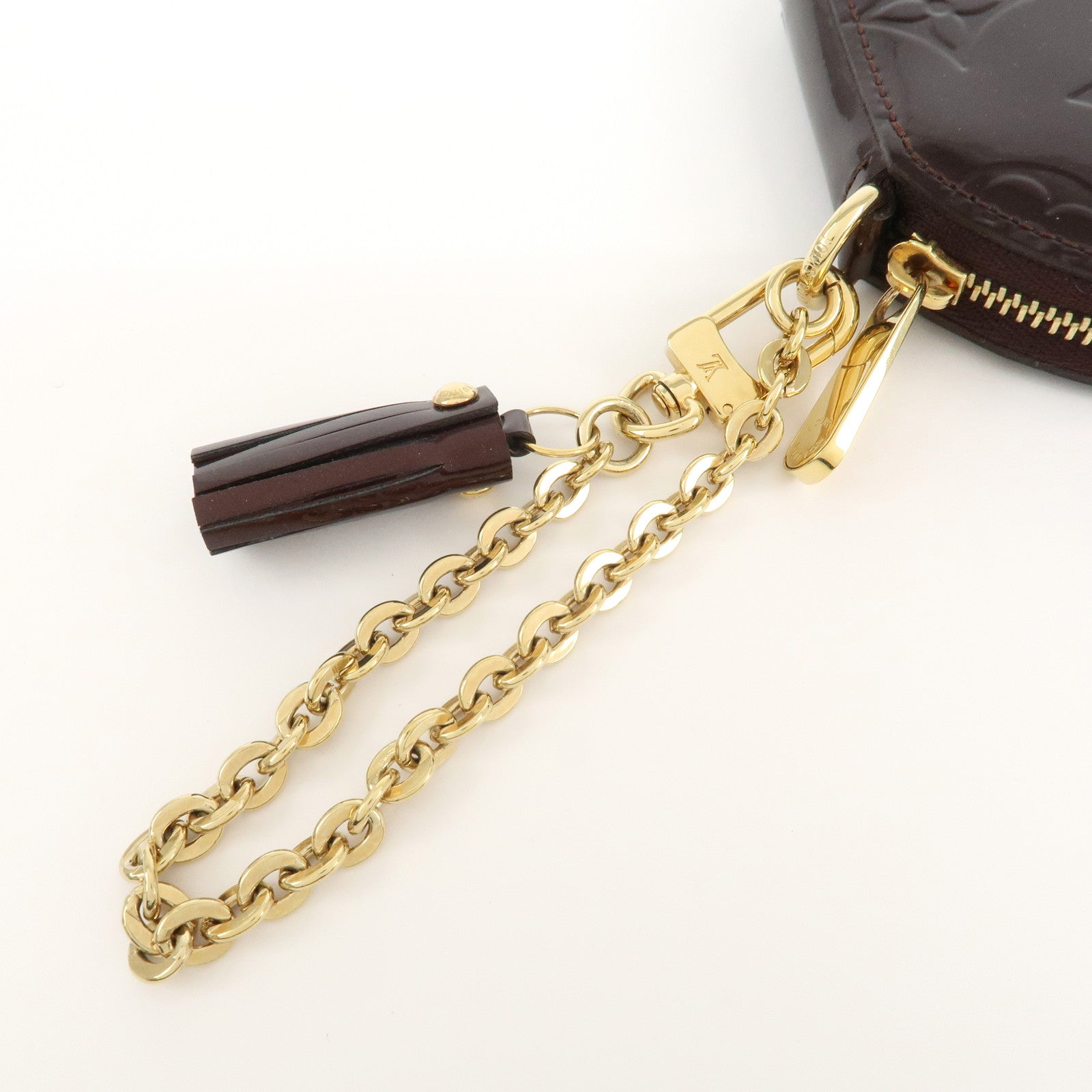 Louis Vuitton Vernis Leather Porte Monnaie Chapeau Coin Case M91413 Used