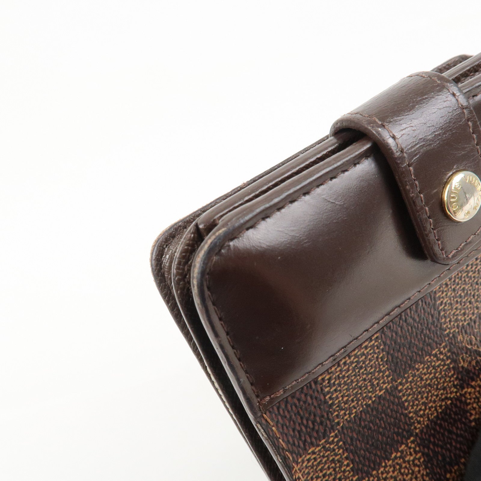 Louis Vuitton Damier Compact Zippy Bi-fold Small Wallet N61668