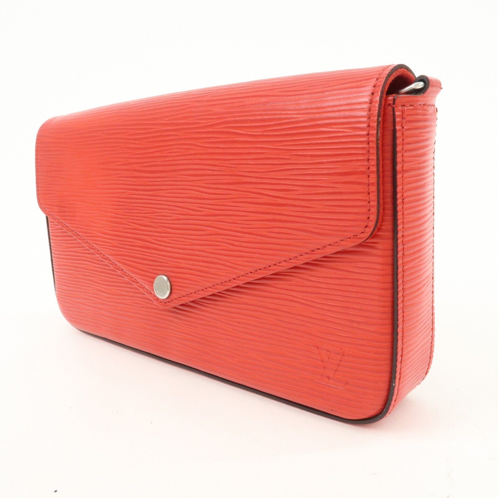 Louis Vuitton Epi Pochette Felicie Chain Shoulder Bag Pink M41559