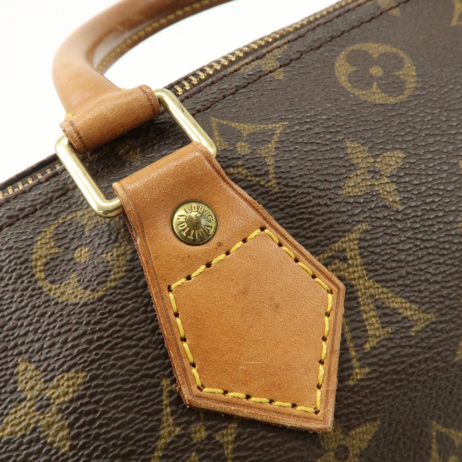 Louis Vuitton Monogram Speedy 30 Boston Bag Hand Bag M41526 Used