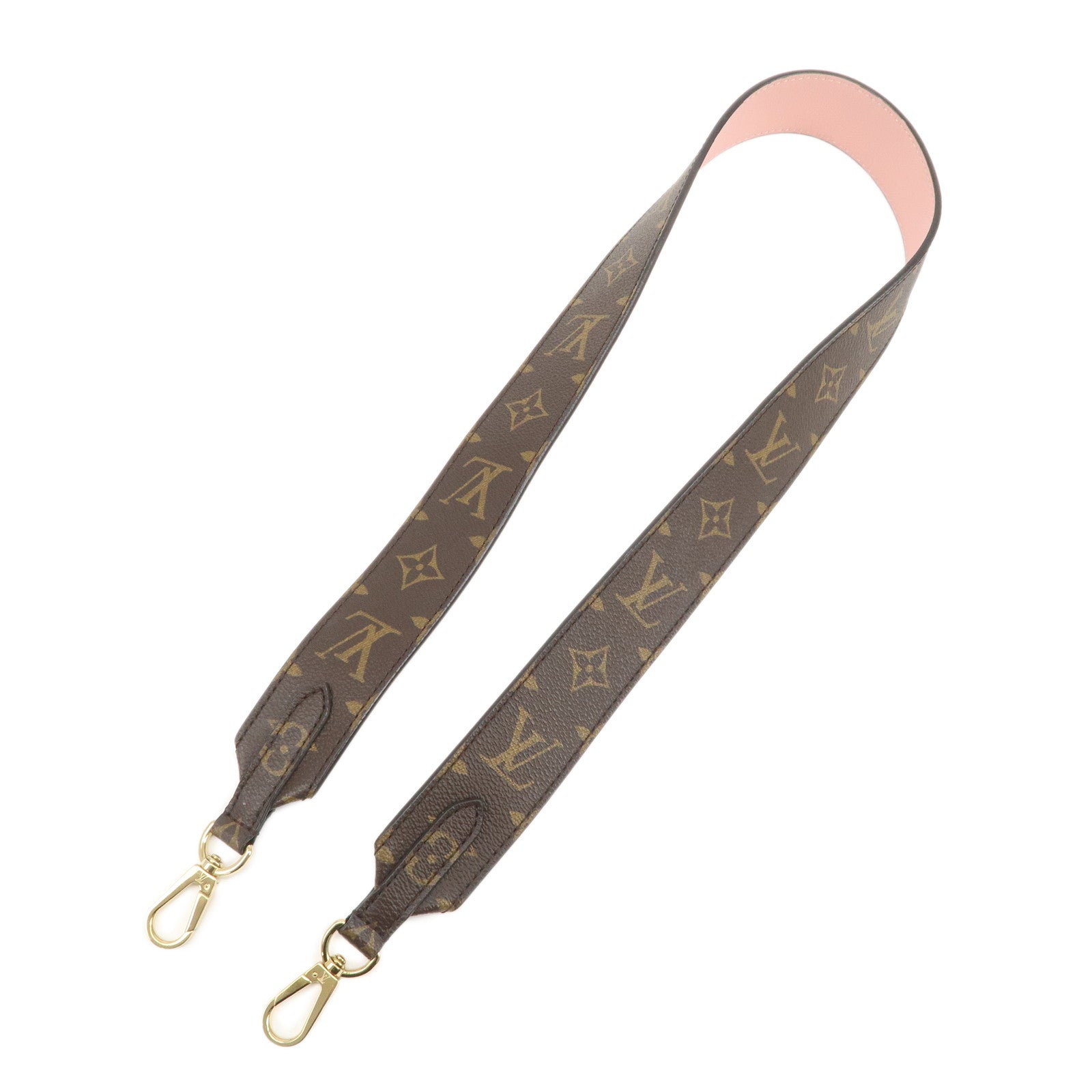 Louis Vuitton Shoulder Strap For Keep All Bandouliere Brown