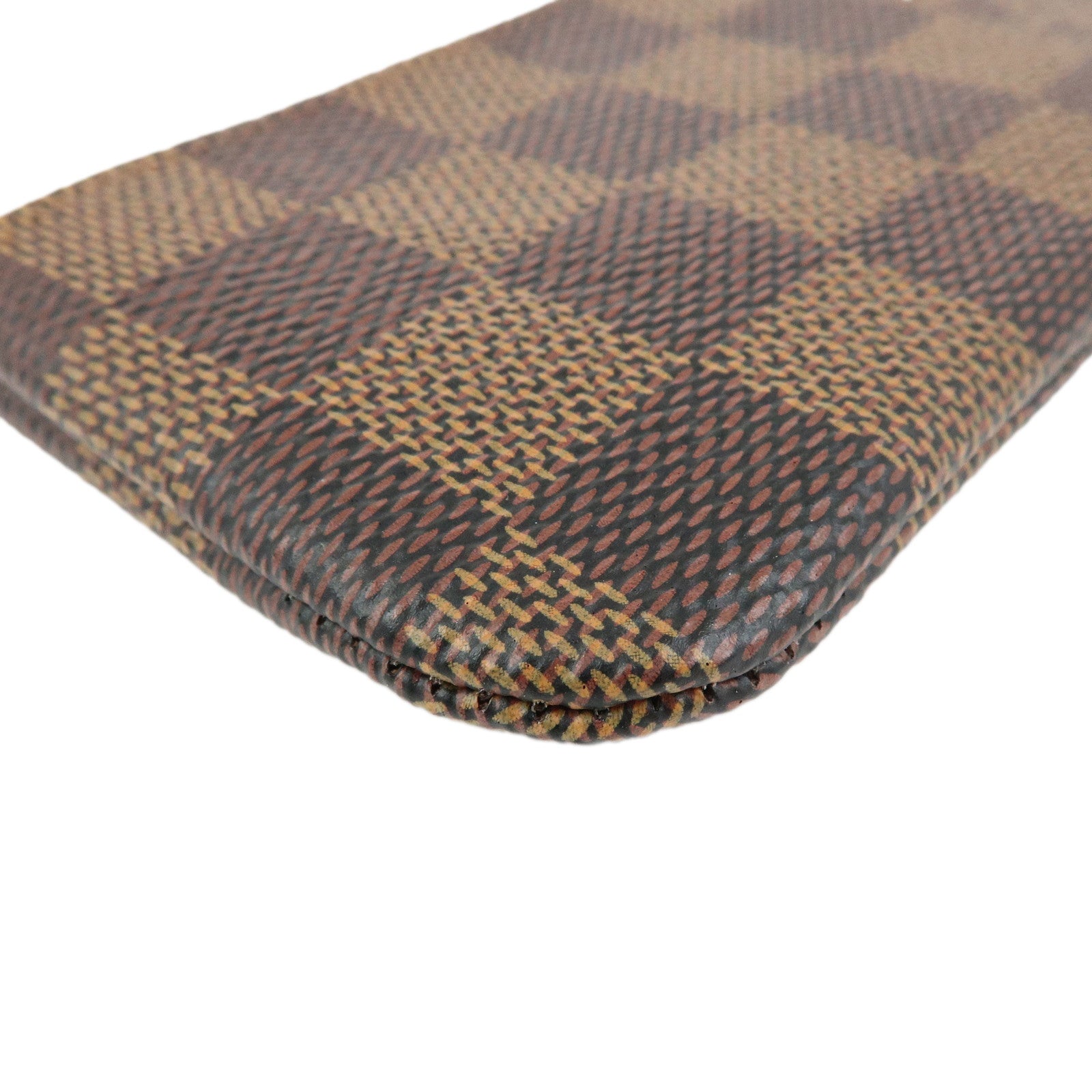 Louis Vuitton Damier Canvas Pochette Cles Damier Ebene N62658