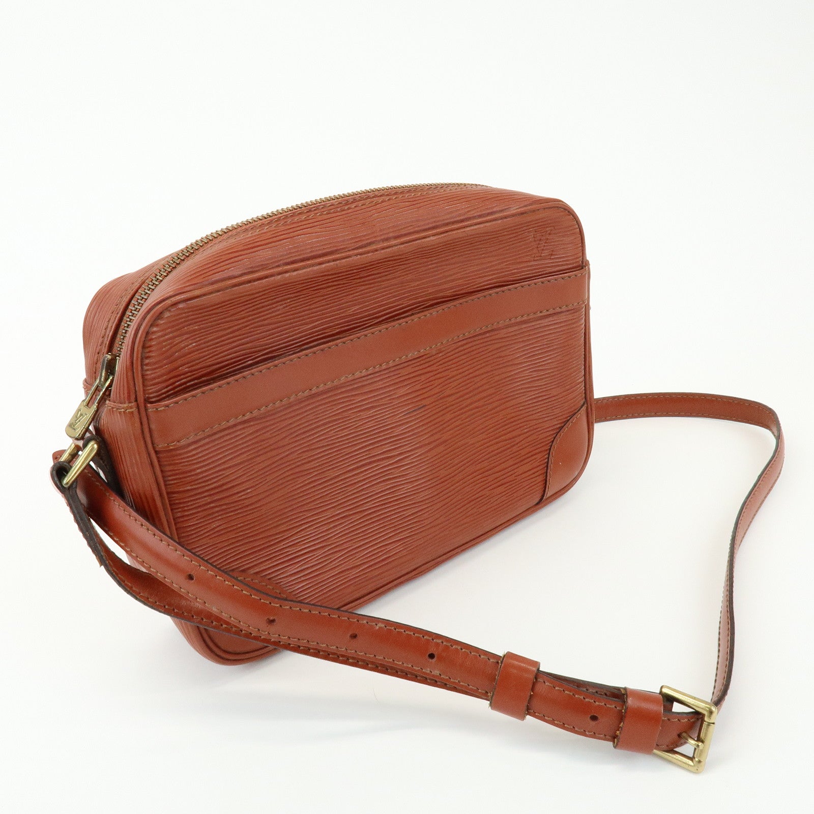 Louis Vuitton Epi Trocadero 24 Shoulder Bag Brown M52313