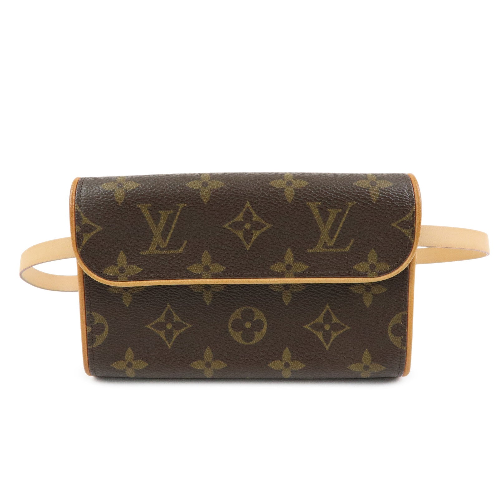 Louis Vuitton Monogram Pochette Florentine Waist Bag Belt M51855