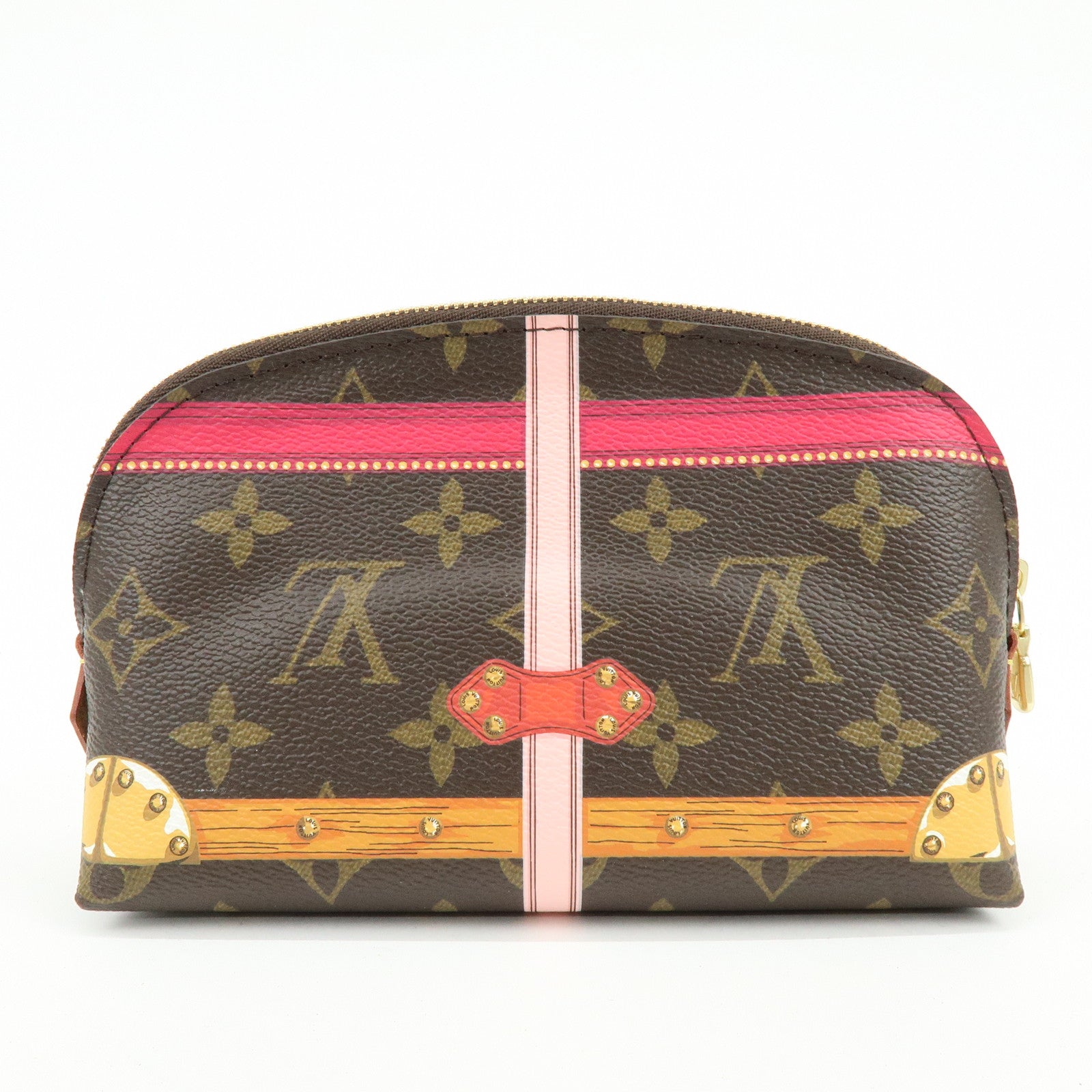 Louis Vuitton Monogram Summer Trunk Collection Pochette Cosmetic