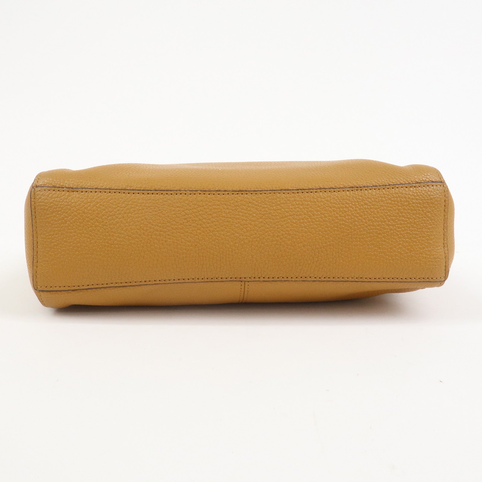 COACH Prairie Leather 2Way Shoulder Bag Hand Bag Brown