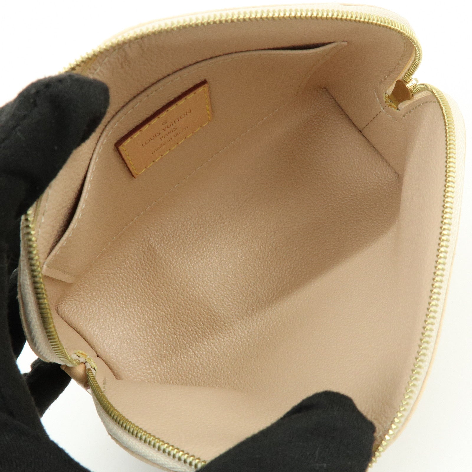 Louis Vuitton Damier Azur Canvas Pochette Cosmetic PM Pouch N60024