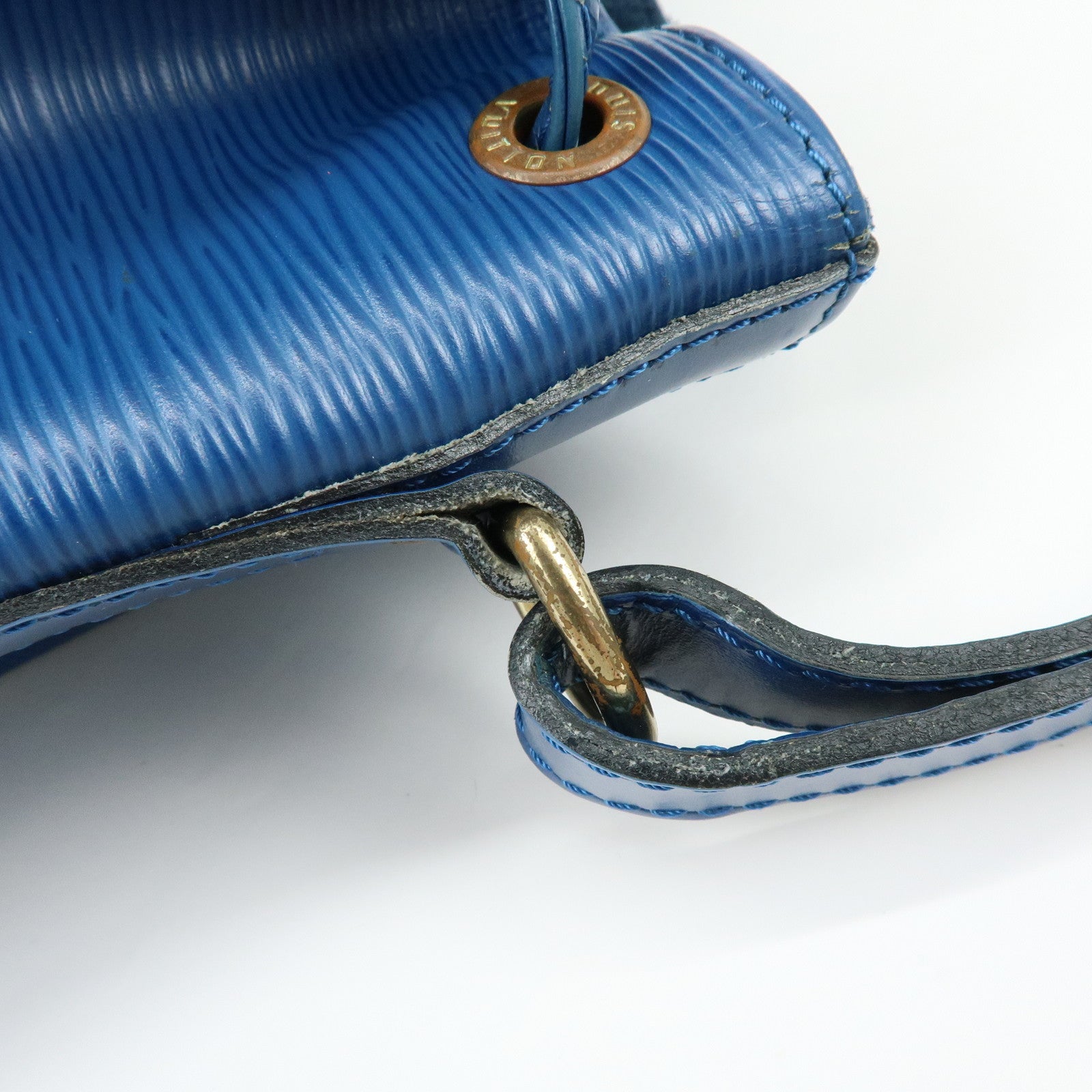 Louis Vuitton Epi Leather Noe Shoulder Bag Toledo Blue M44005