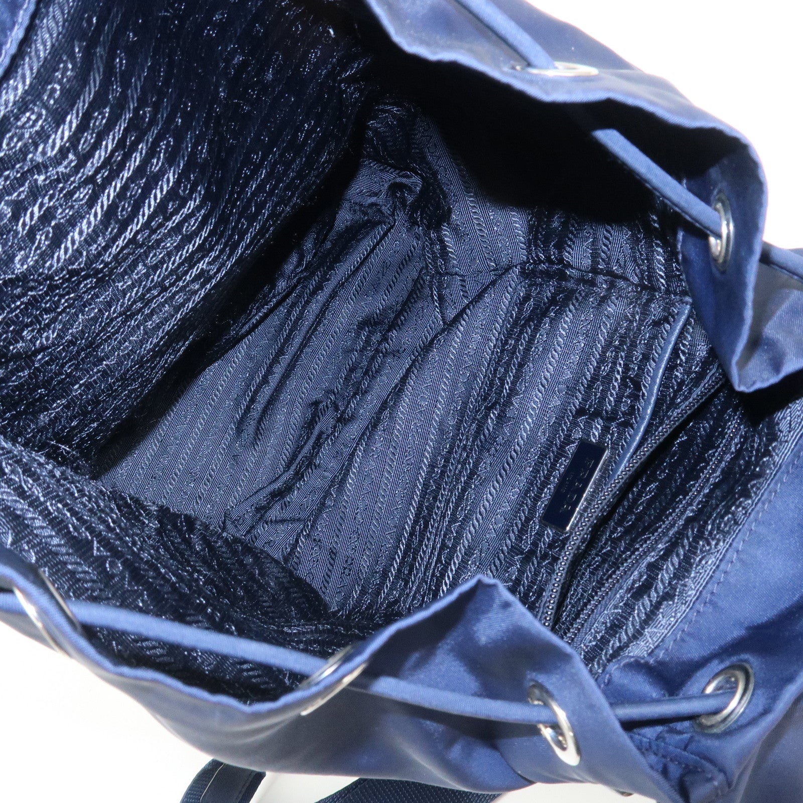PRADA - Nylon   Saffiano Leather Navy BZ0032