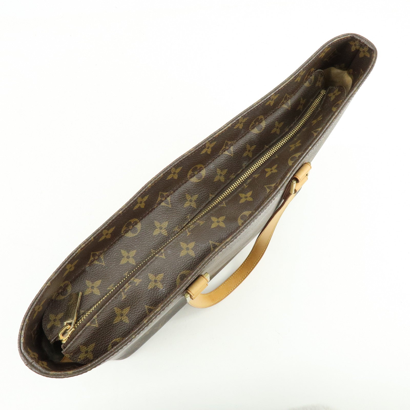 Louis Vuitton Monogram Luco Tote Bag Shoulder Bag Brown M51155