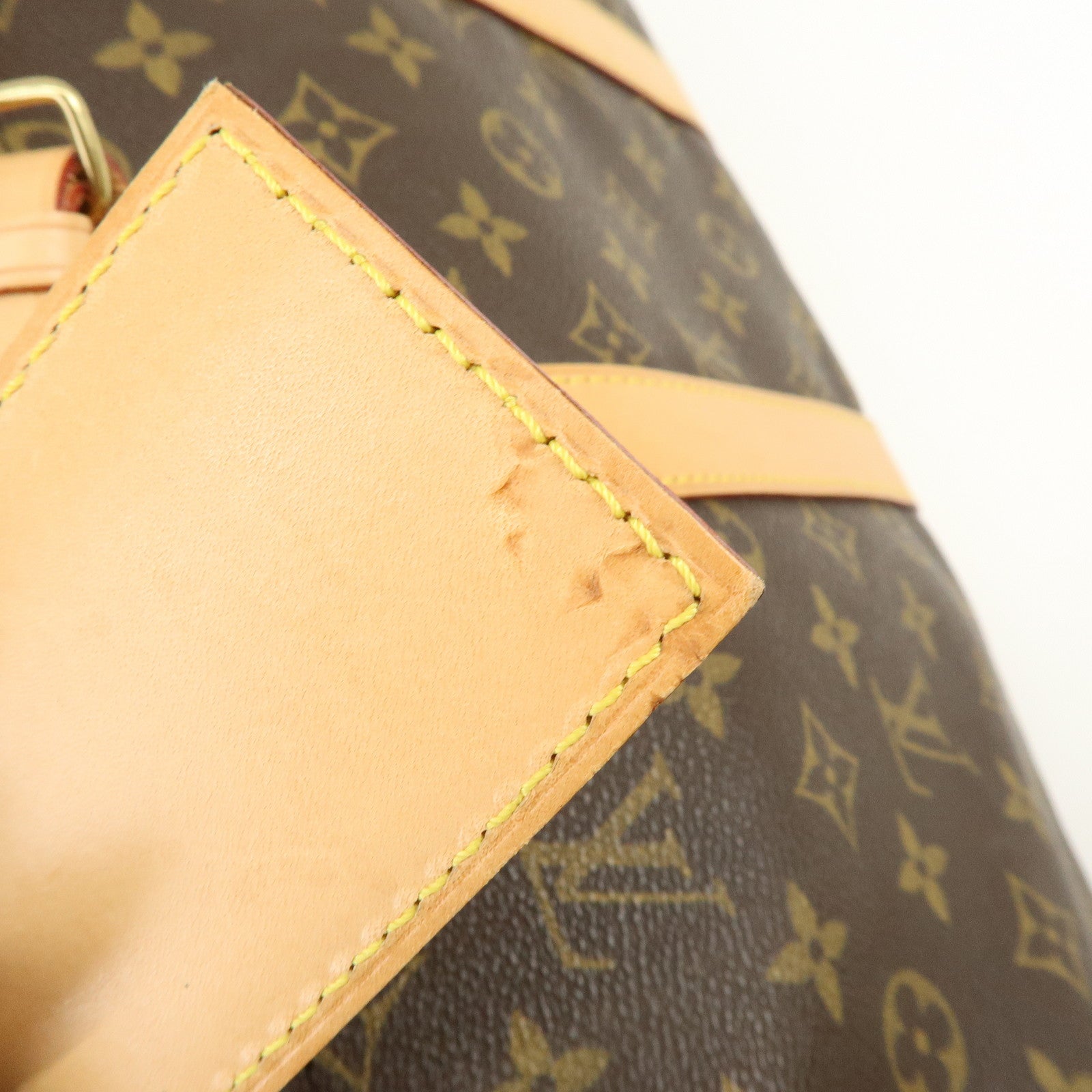 Louis Vuitton Monogram Keep All Bandouliere 45 Boston Bag M41418