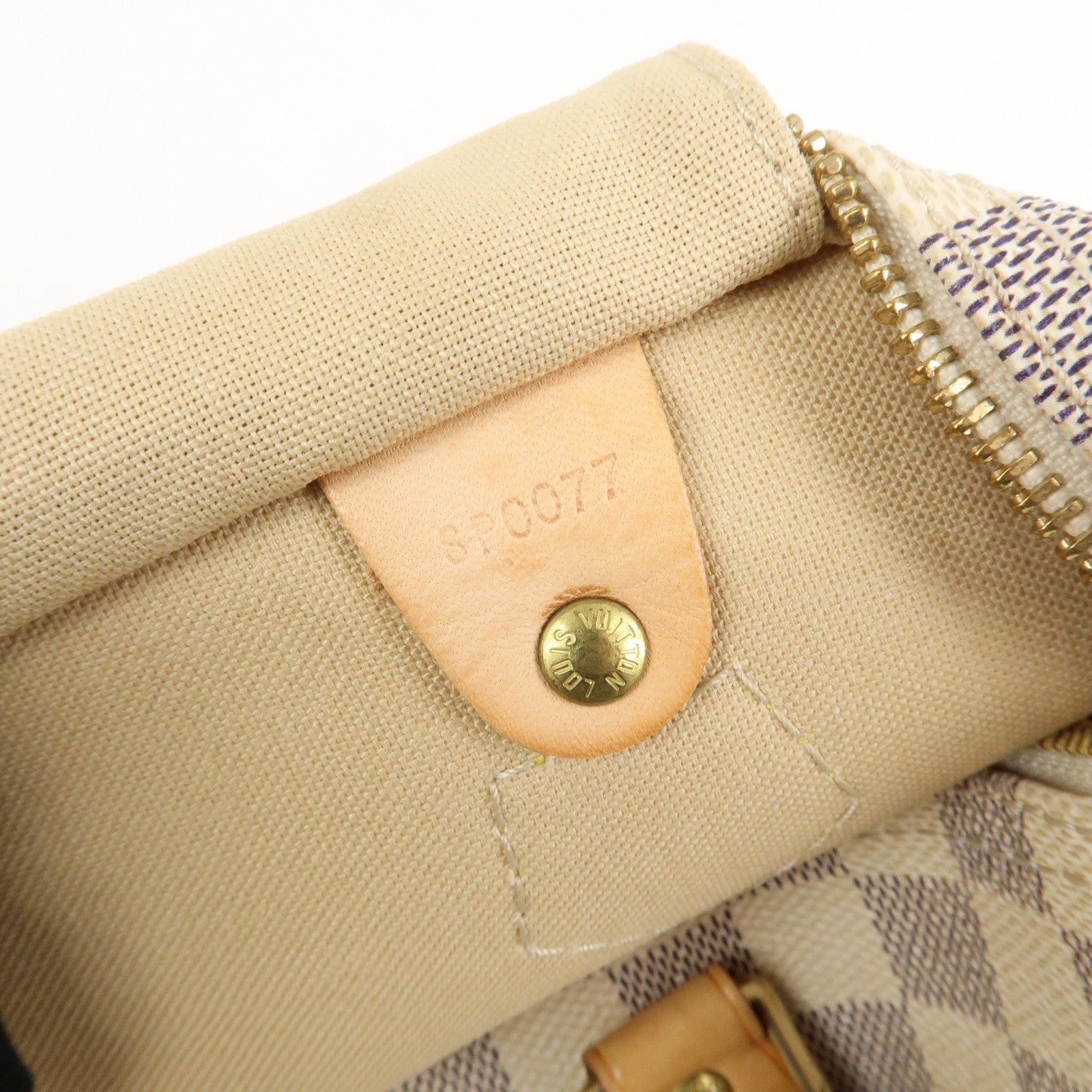 Louis Vuitton Damier Azur Speedy 30 Boston Bag Hand Bag N41533