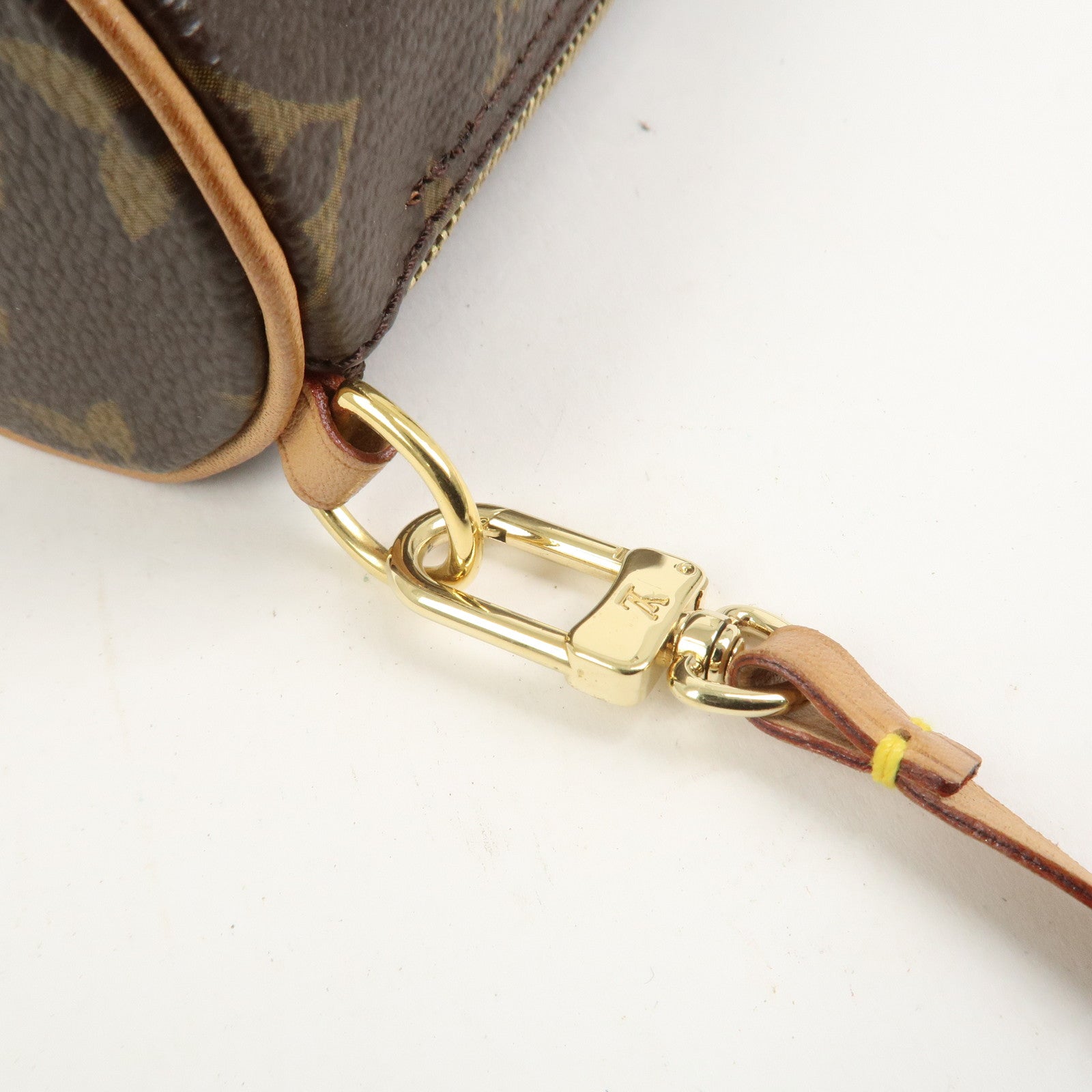 Louis Vuitton Monogram Mini Pouch for Papillon Bag Brown