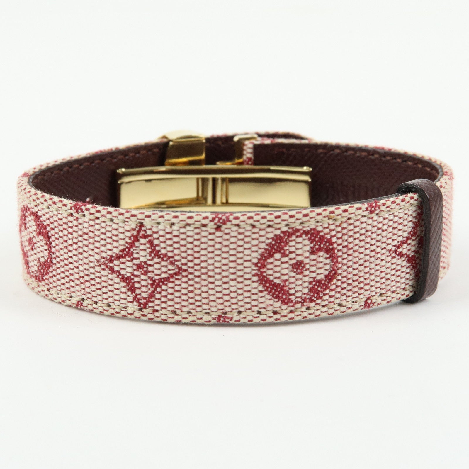 Louis Vuitton Monogram Mini Bracelet Voeu Good Luck Cerise M64542