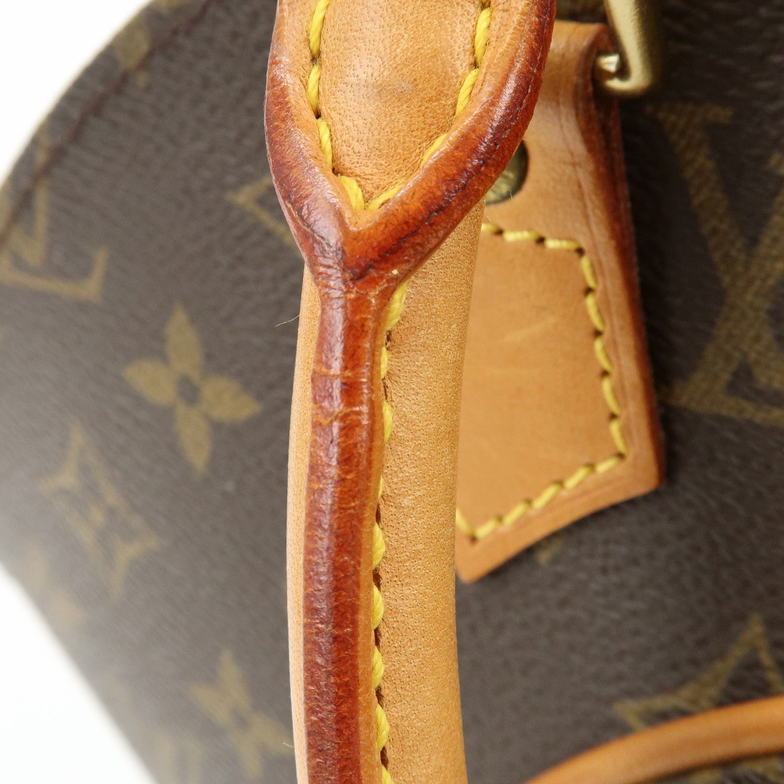 Louis Vuitton Monogram Ellipse PM Hand Bag Brown M51127