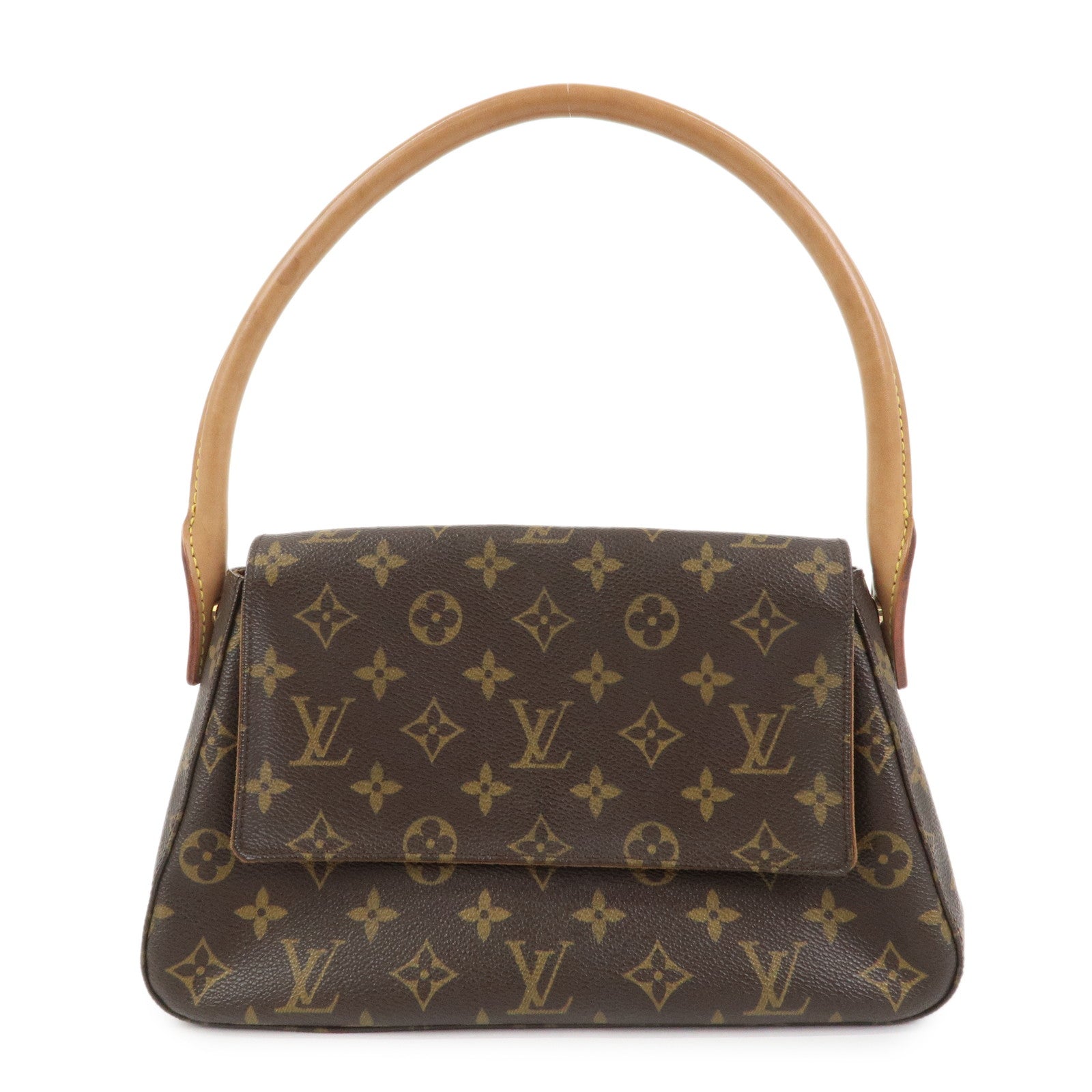 Louis Vuitton Monogram Mini Looping Shoulder Bag Brown M51147