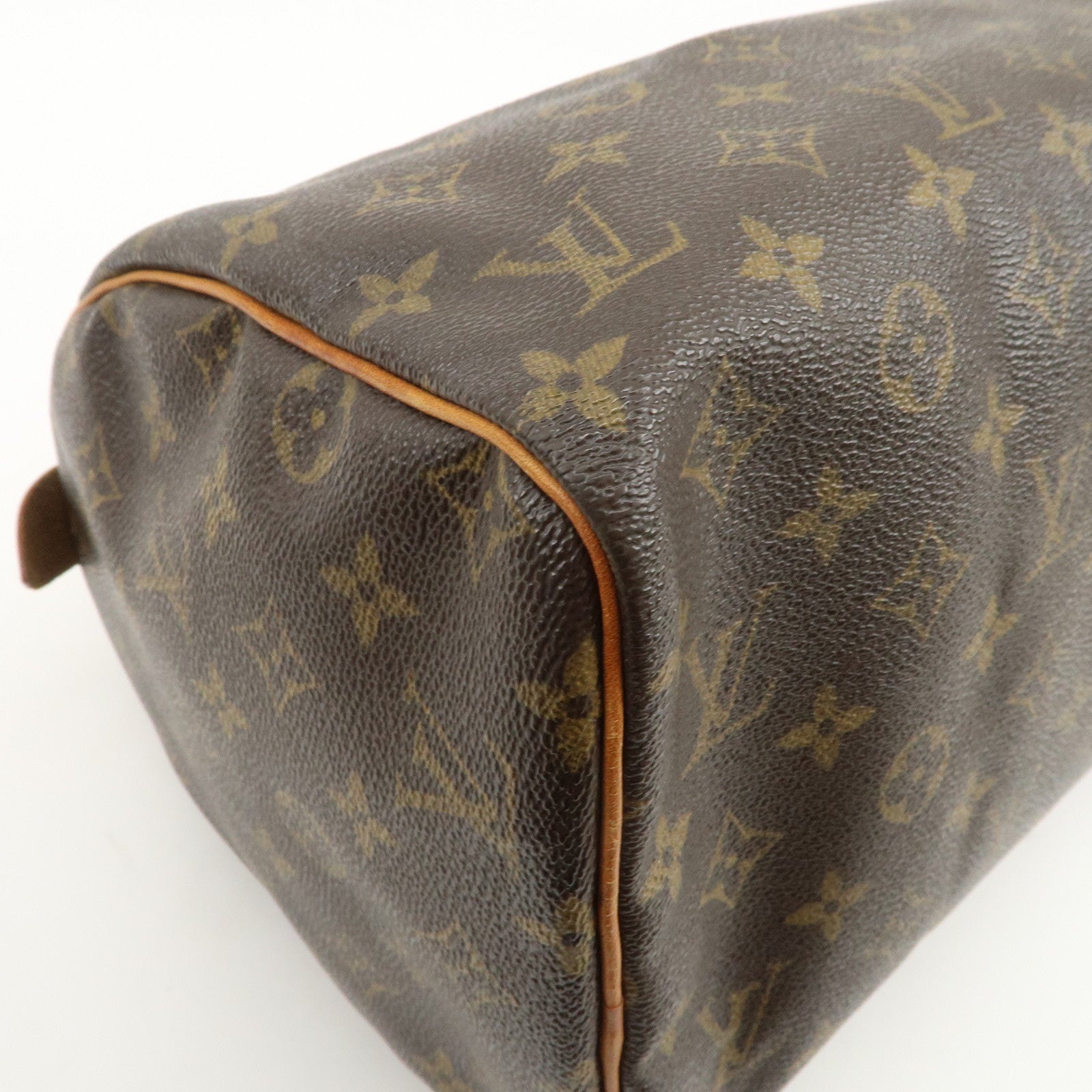 Louis Vuitton Monogram Speedy 30 Boston Bag Hand Bag Brown M41526