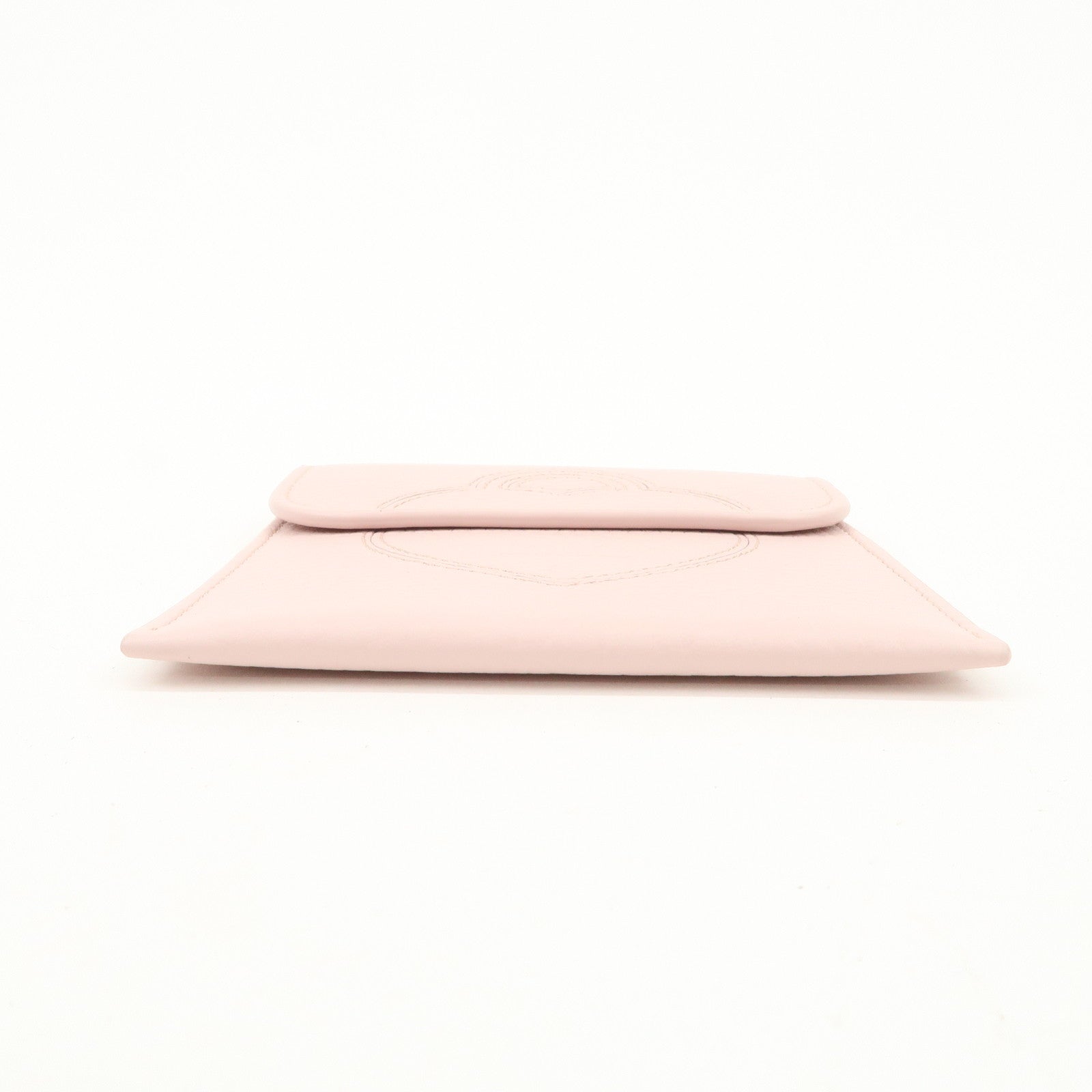 Tiffany & Co Return to Heart Leather Pouch Accessory Case Pink
