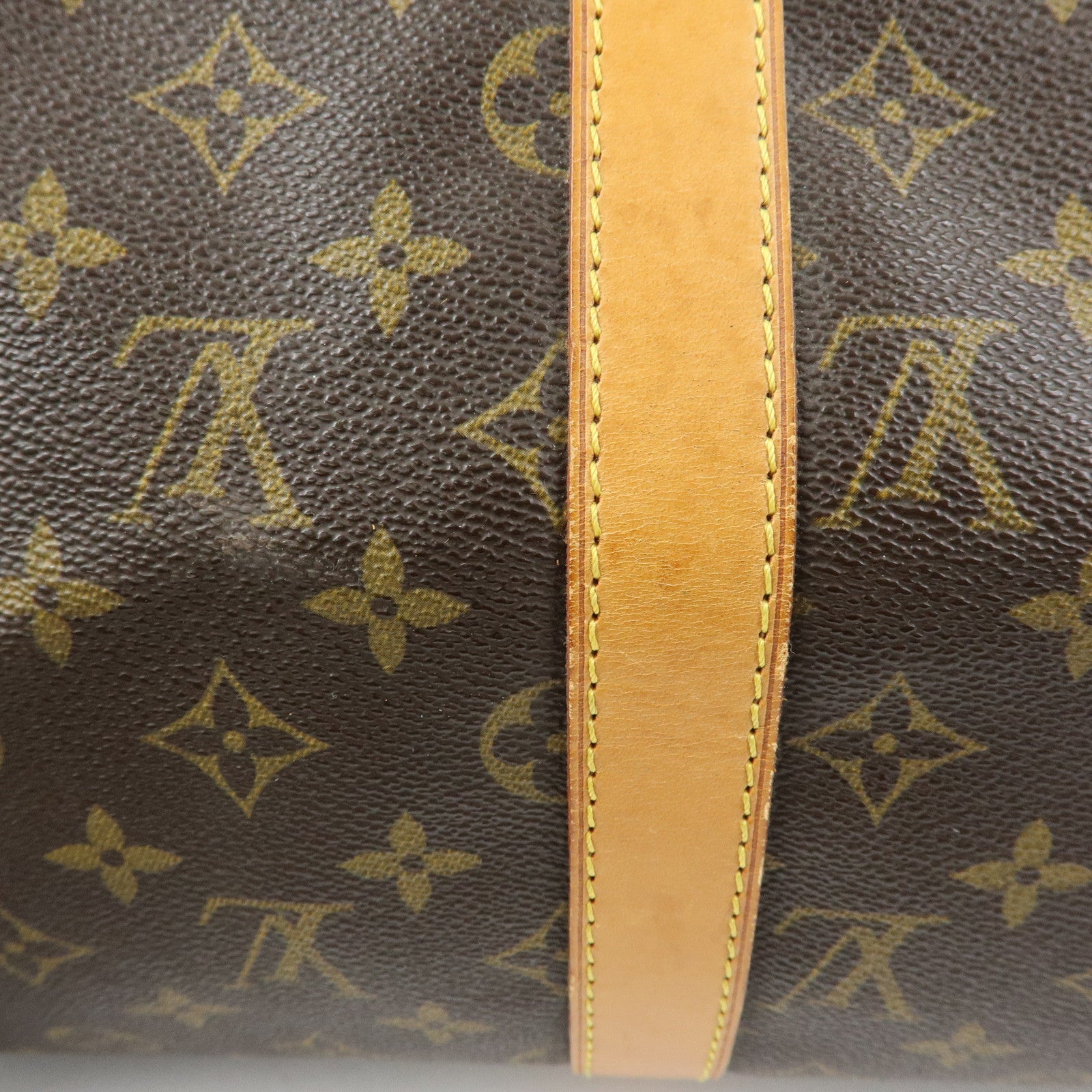 Louis Vuitton Monogram Keep All Bandouliere 50 Boston Bag M41416