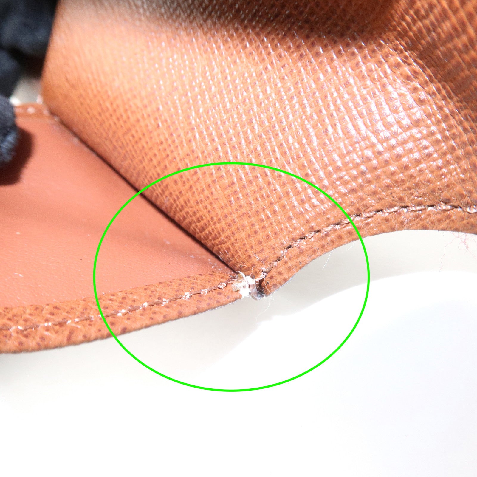 Louis Vuitton Monogram Rond GM Canvas Key Case Brown M60116