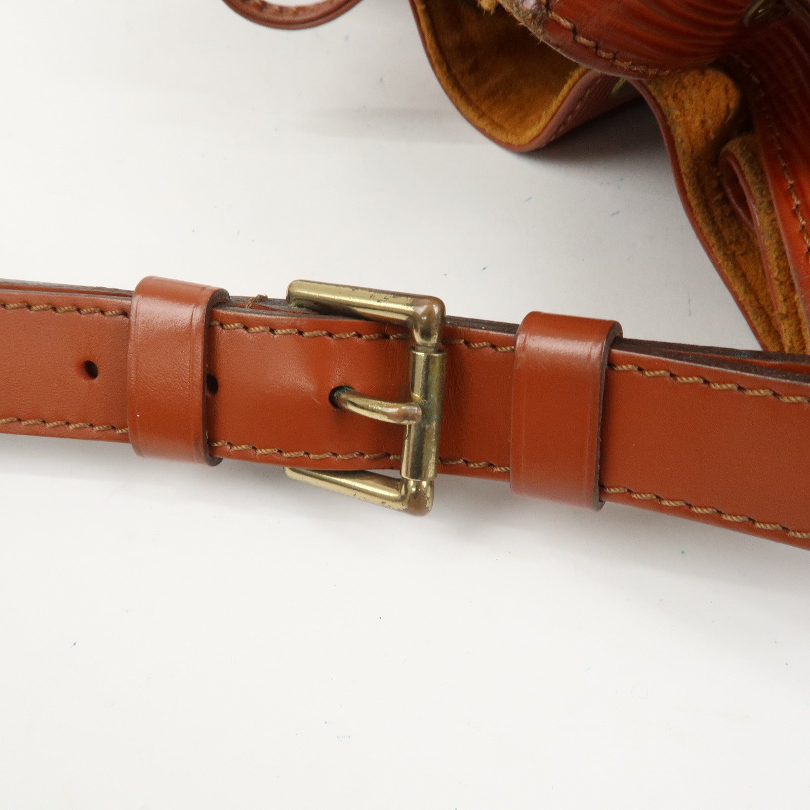 Louis Vuitton Epi Petit Noe Shoulder Bag Kenya Brown M44103