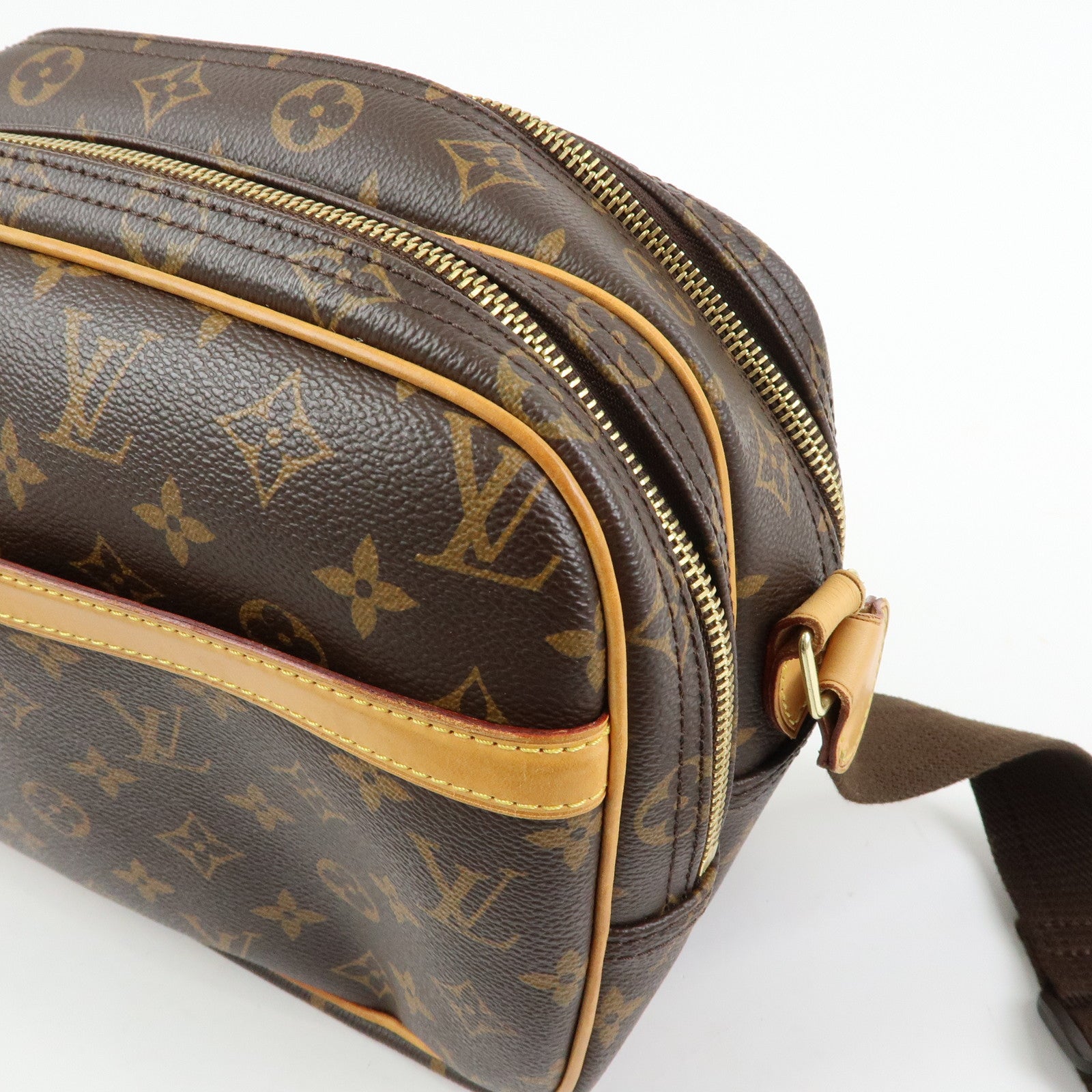 Louis Vuitton Monogram Reporter PM Shoulder Crossbody Bag M45254